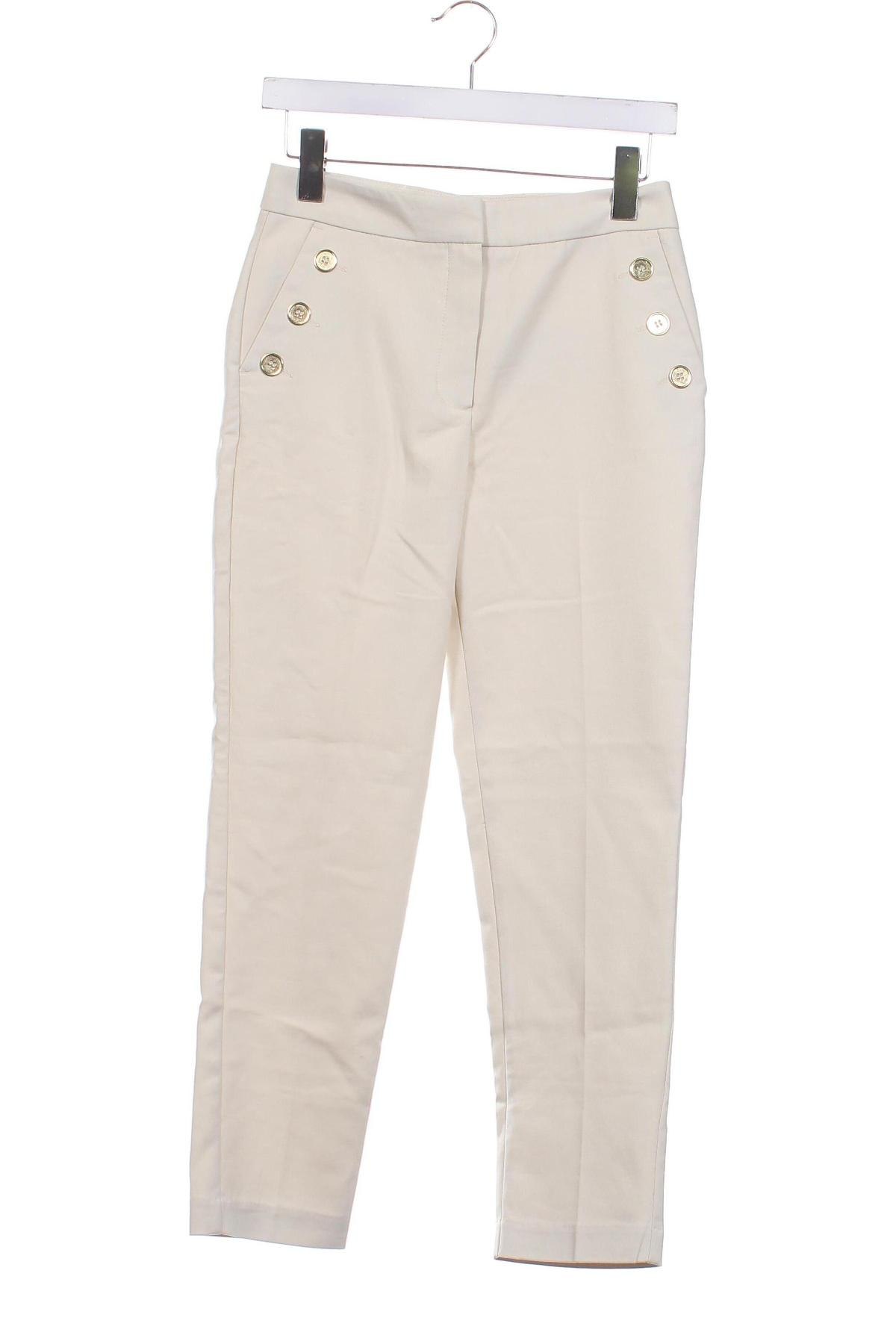 Pantaloni de femei Angl, Mărime XS, Culoare Ecru, Preț 117,35 Lei