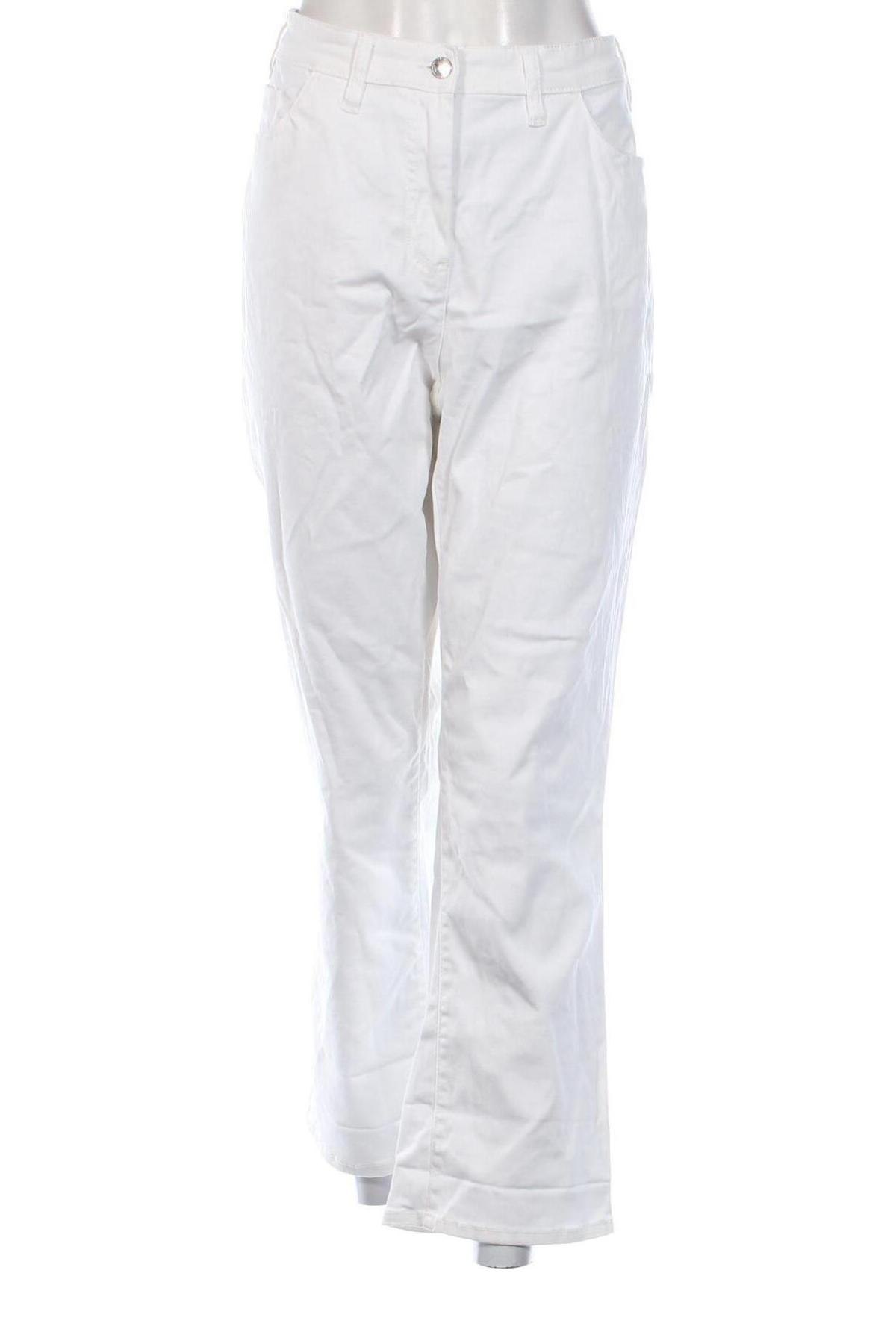 Pantaloni de femei Bpc Bonprix Collection, Mărime XXL, Culoare Alb, Preț 40,99 Lei