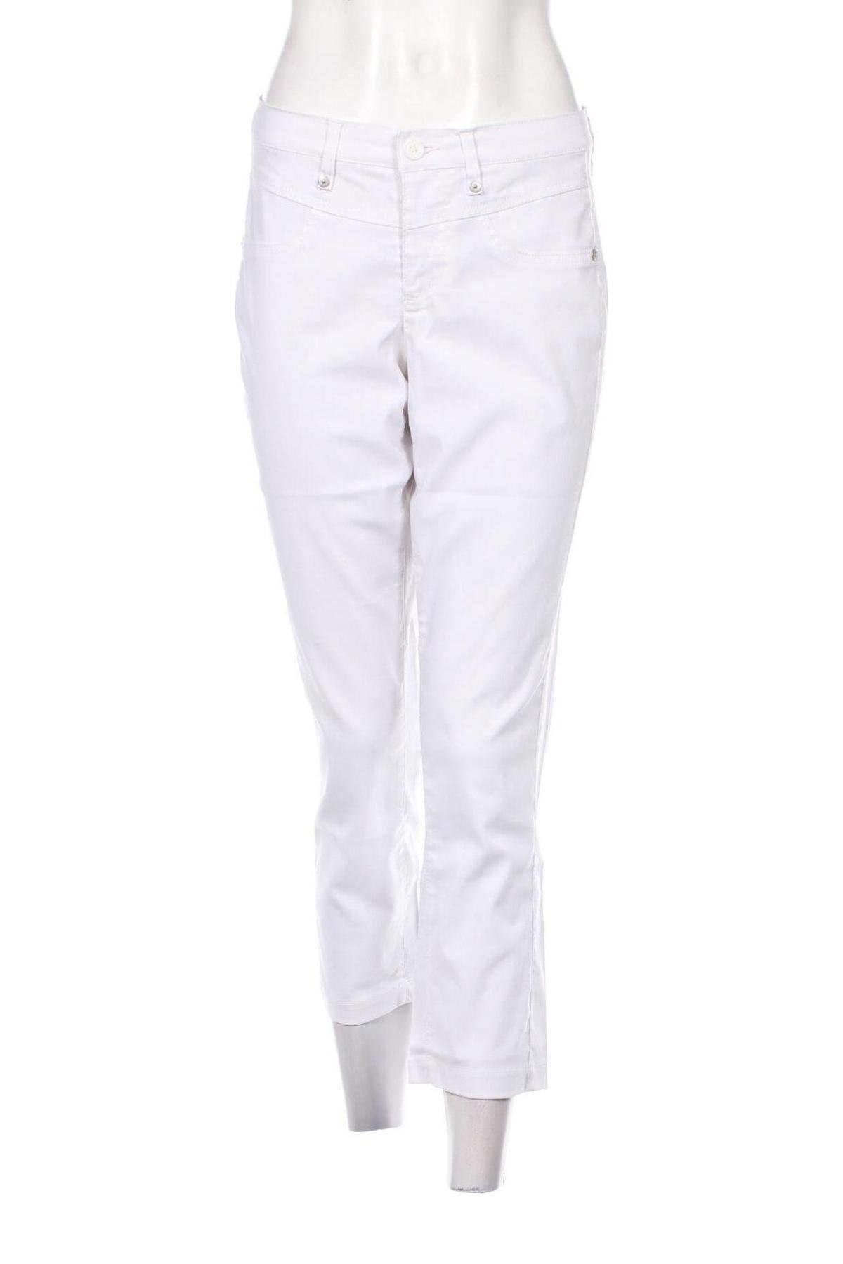 Pantaloni de femei Bpc Bonprix Collection, Mărime L, Culoare Alb, Preț 48,99 Lei