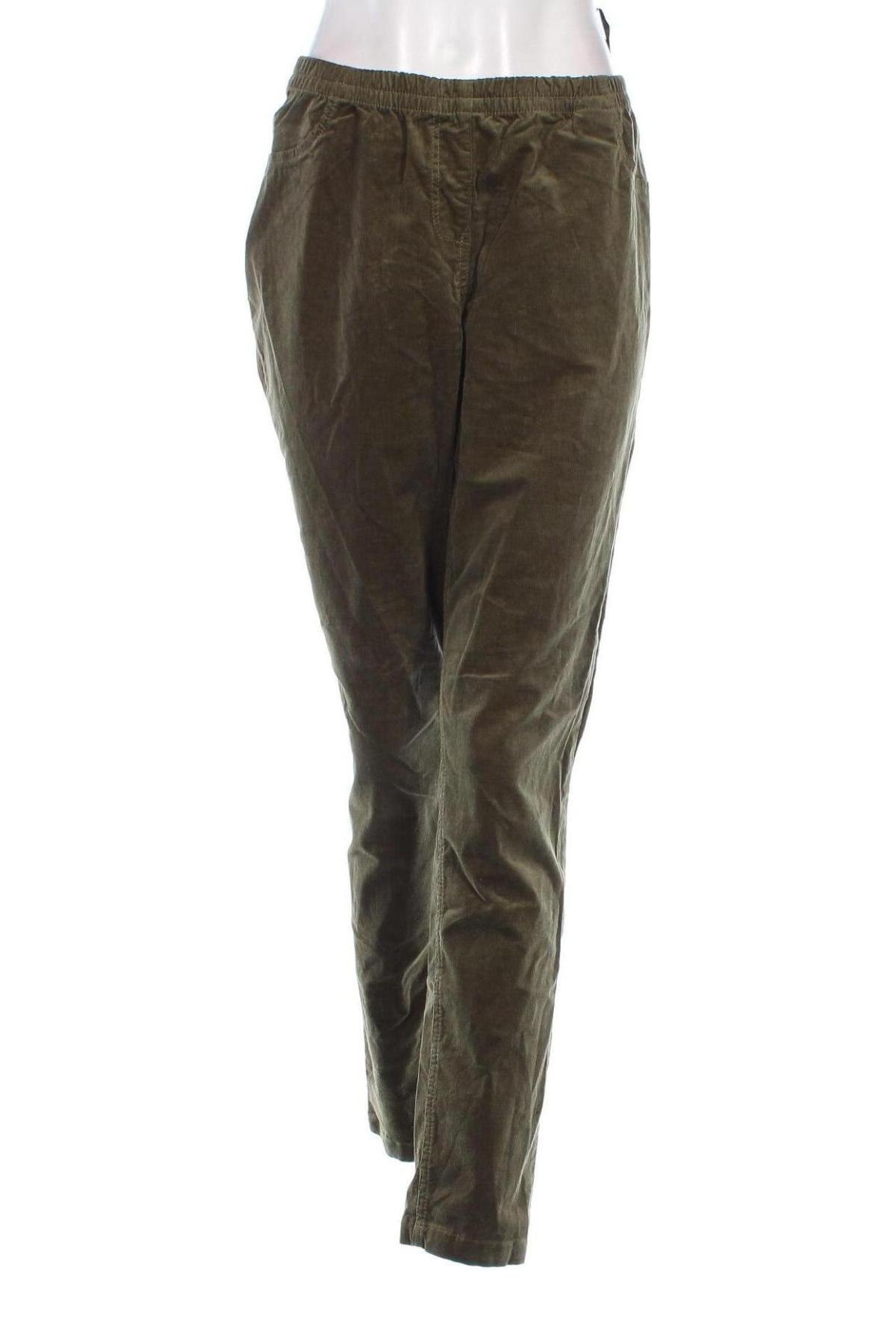 Pantaloni de femei Bpc Bonprix Collection, Mărime XL, Culoare Verde, Preț 38,99 Lei