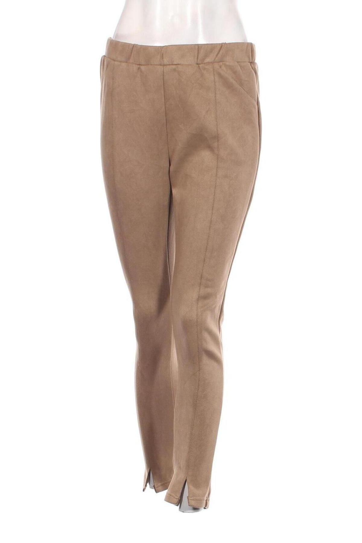 Pantaloni de femei G-maxx, Mărime M, Culoare Bej, Preț 33,99 Lei