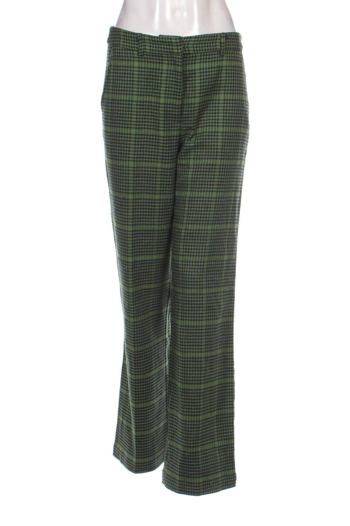 Pantaloni de femei Nice Things Paloma S., Mărime S, Culoare Verde, Preț 203,99 Lei