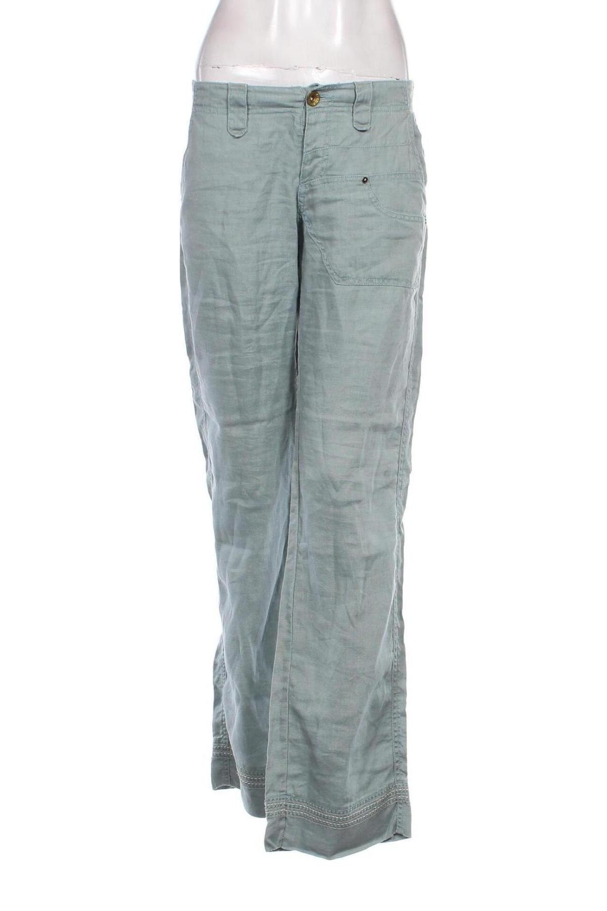 Pantaloni de femei Replay, Mărime XL, Culoare Verde, Preț 183,99 Lei