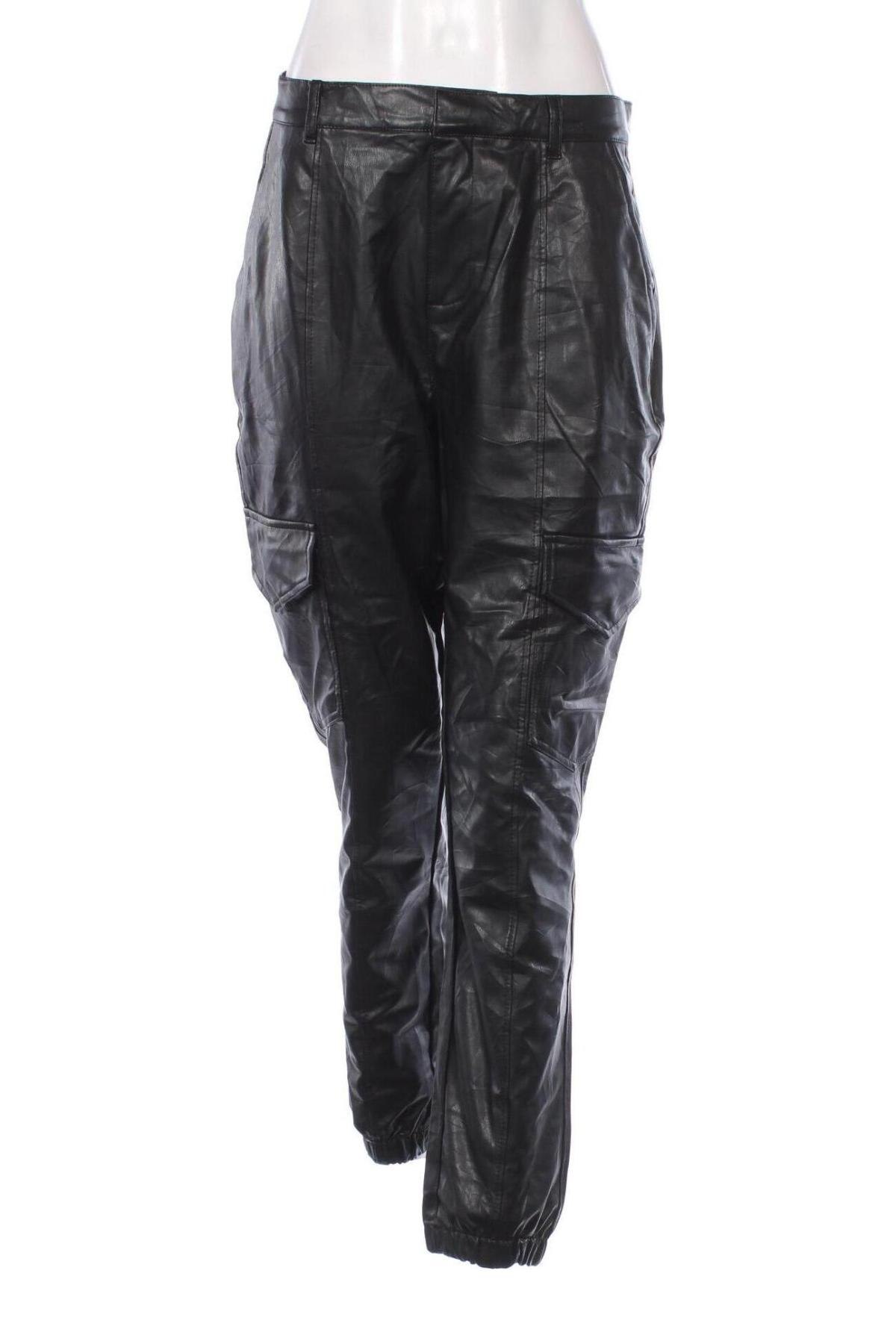 Pantaloni de femei Streetwear Society, Mărime L, Culoare Negru, Preț 95,99 Lei