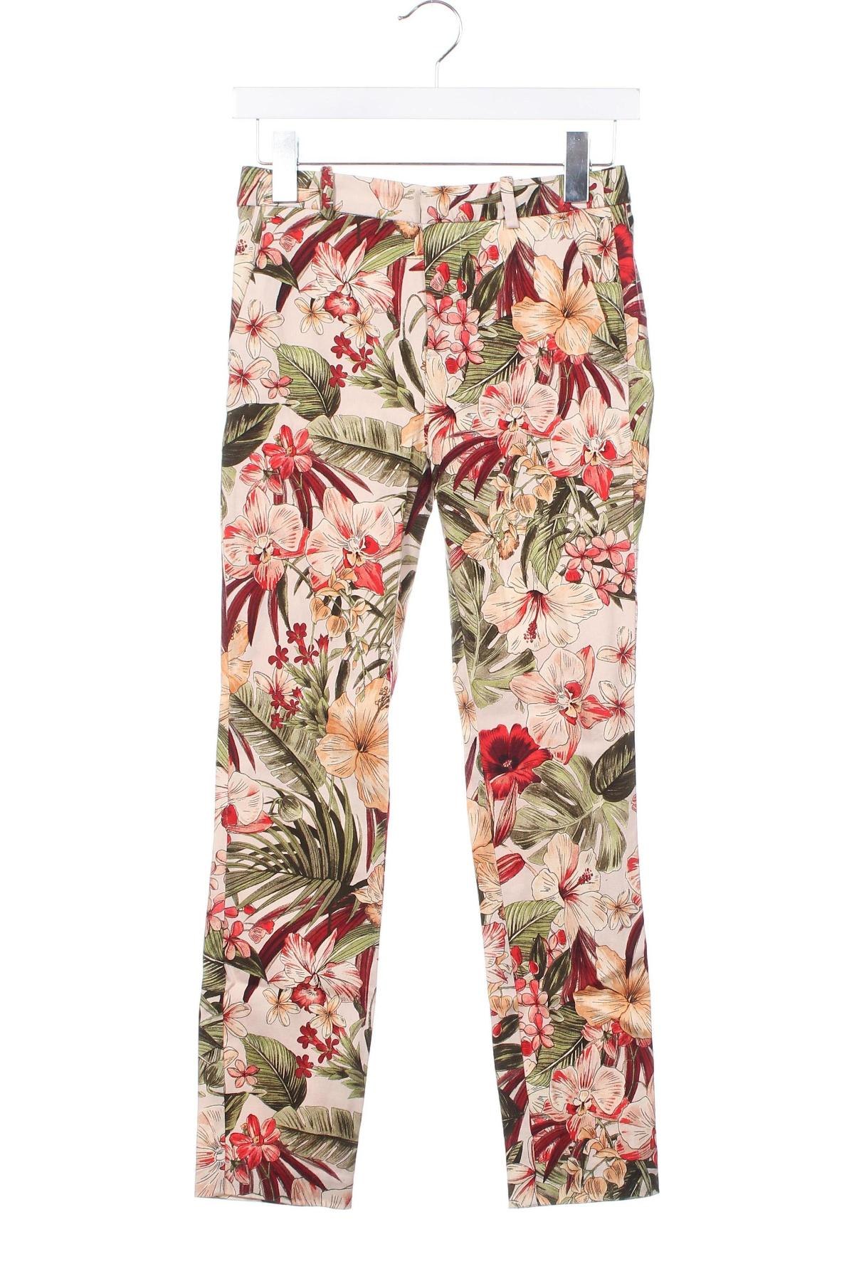 Pantaloni de femei Zara, Mărime XS, Culoare Multicolor, Preț 69,00 Lei