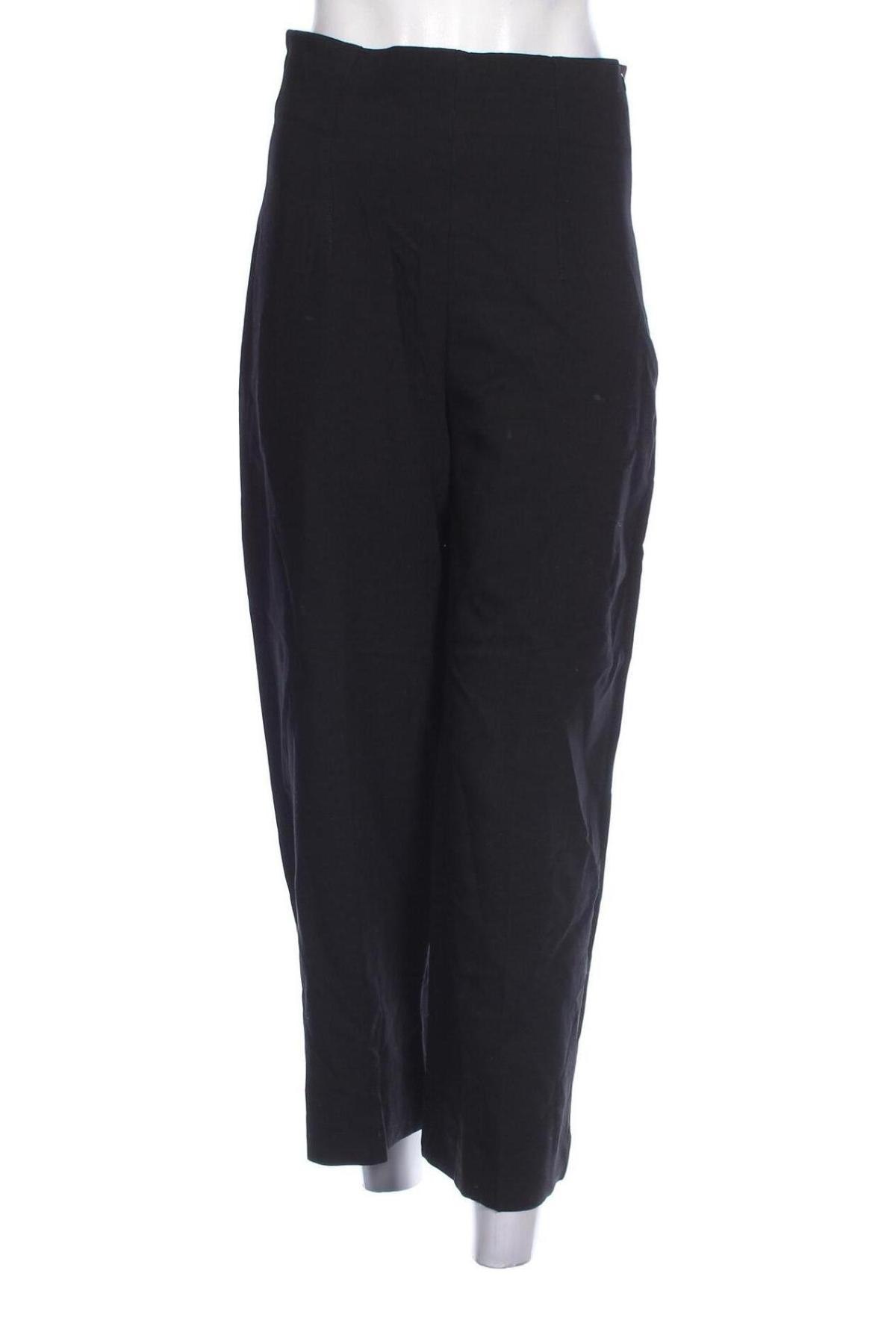 Pantaloni de femei Zara, Mărime S, Culoare Negru, Preț 88,99 Lei