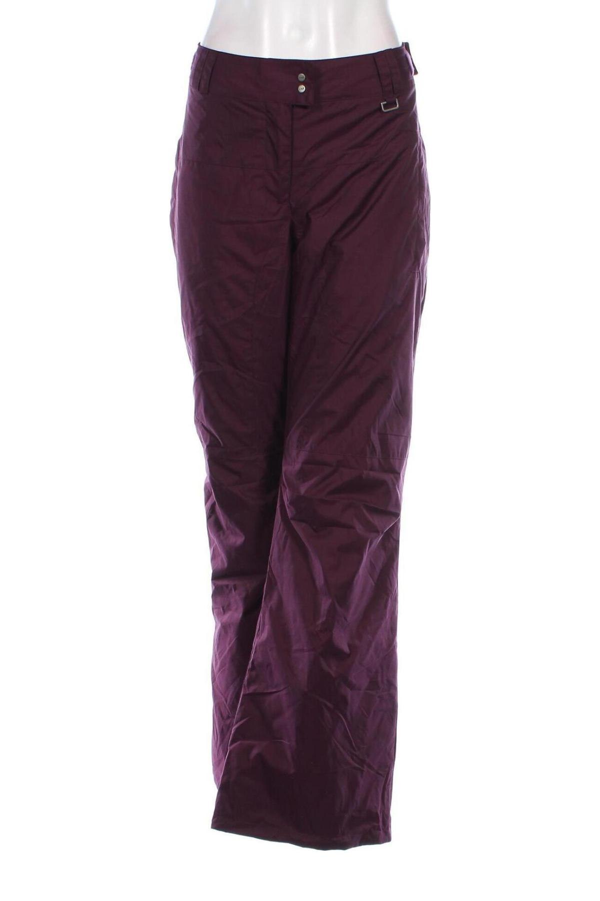 Damenhose für Wintersport Decathlon, Größe L, Farbe Lila, Preis 21,99 €