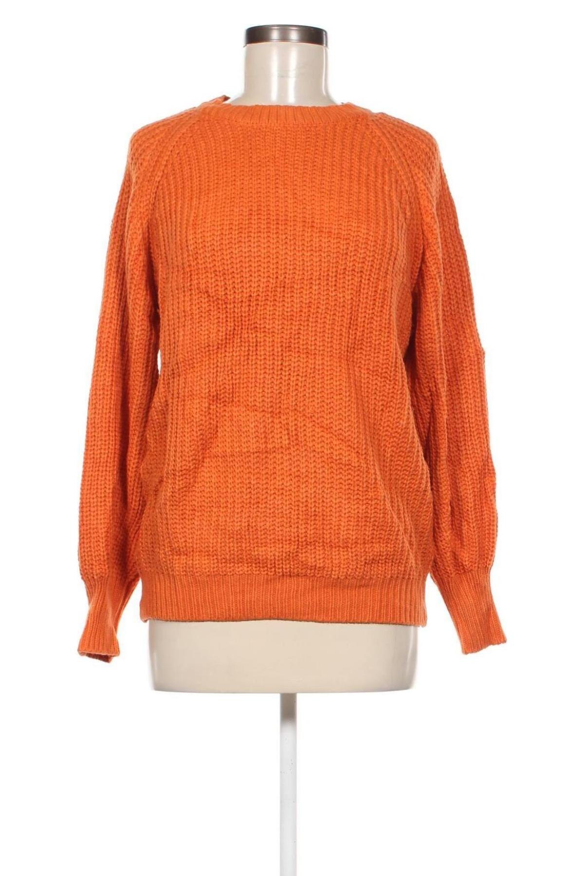 Damenpullover, Größe M, Farbe Orange, Preis 15,99 €