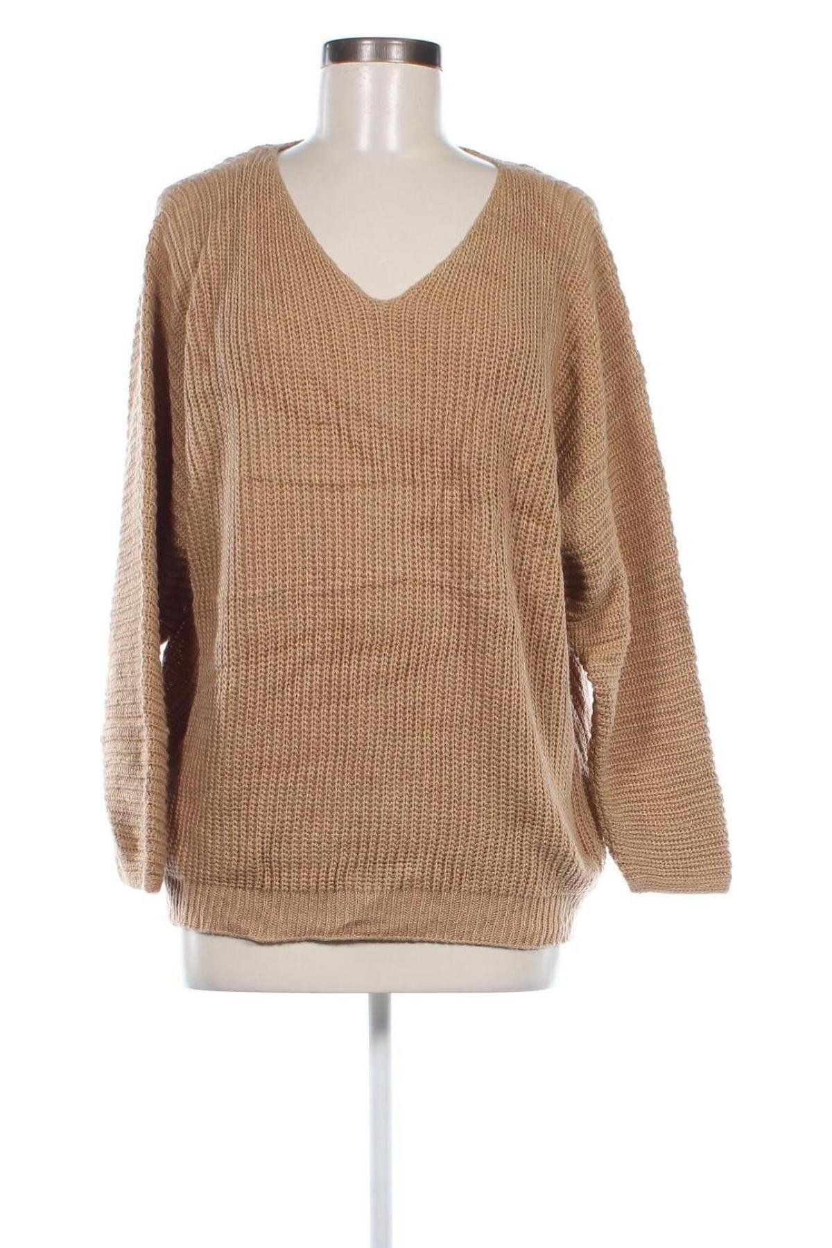 Damenpullover, Größe L, Farbe Beige, Preis € 7,49