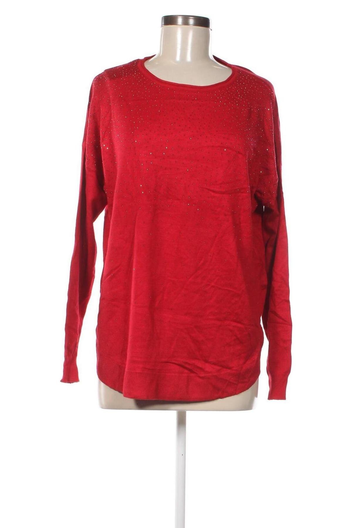 Damenpullover, Größe M, Farbe Rot, Preis € 9,49