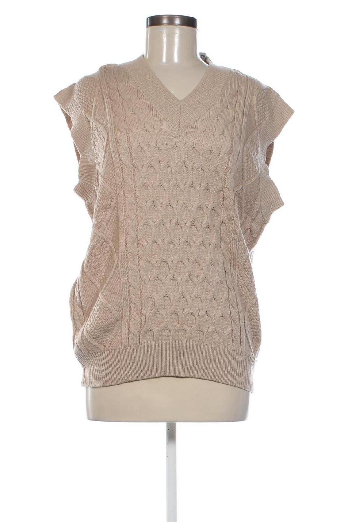 Damenpullover, Größe L, Farbe Beige, Preis € 10,49