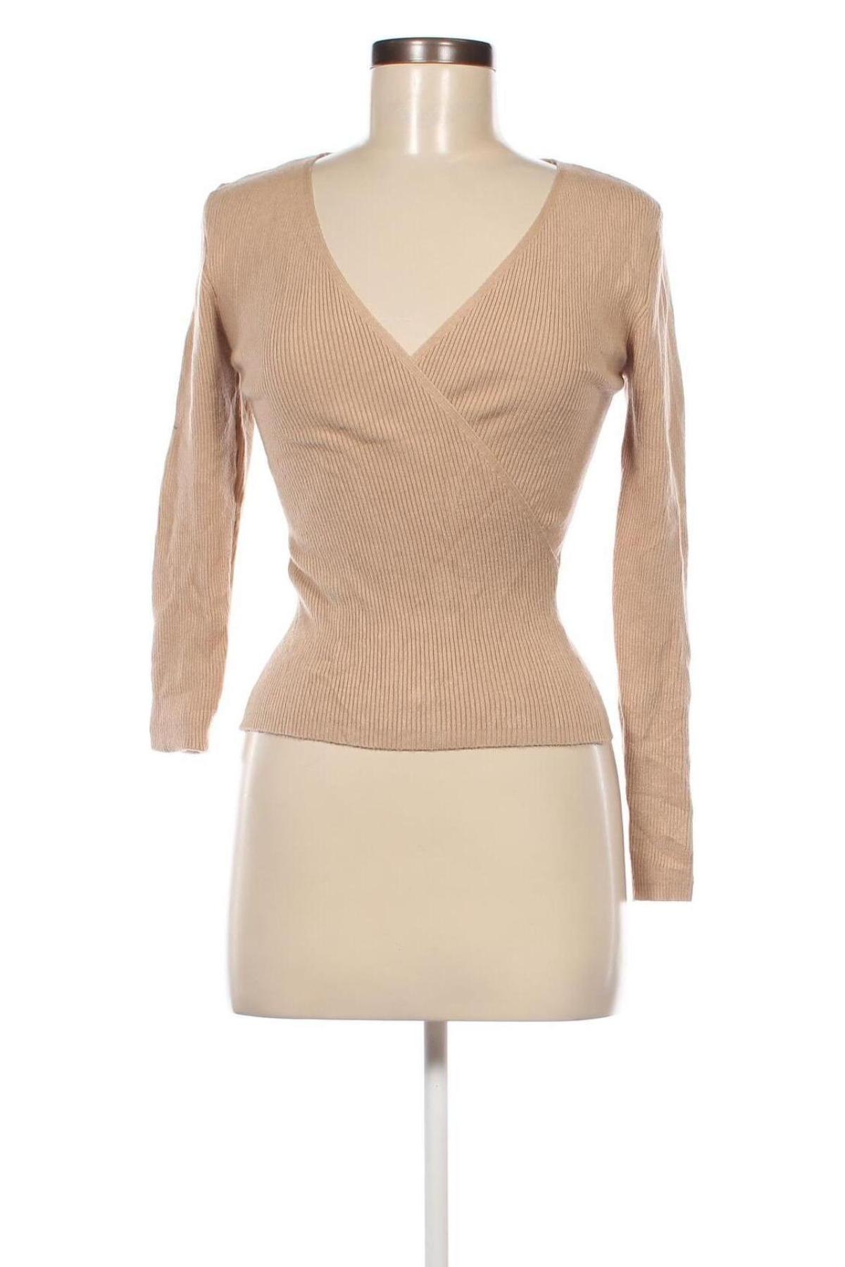 Damenpullover Amisu, Größe M, Farbe Beige, Preis € 9,49