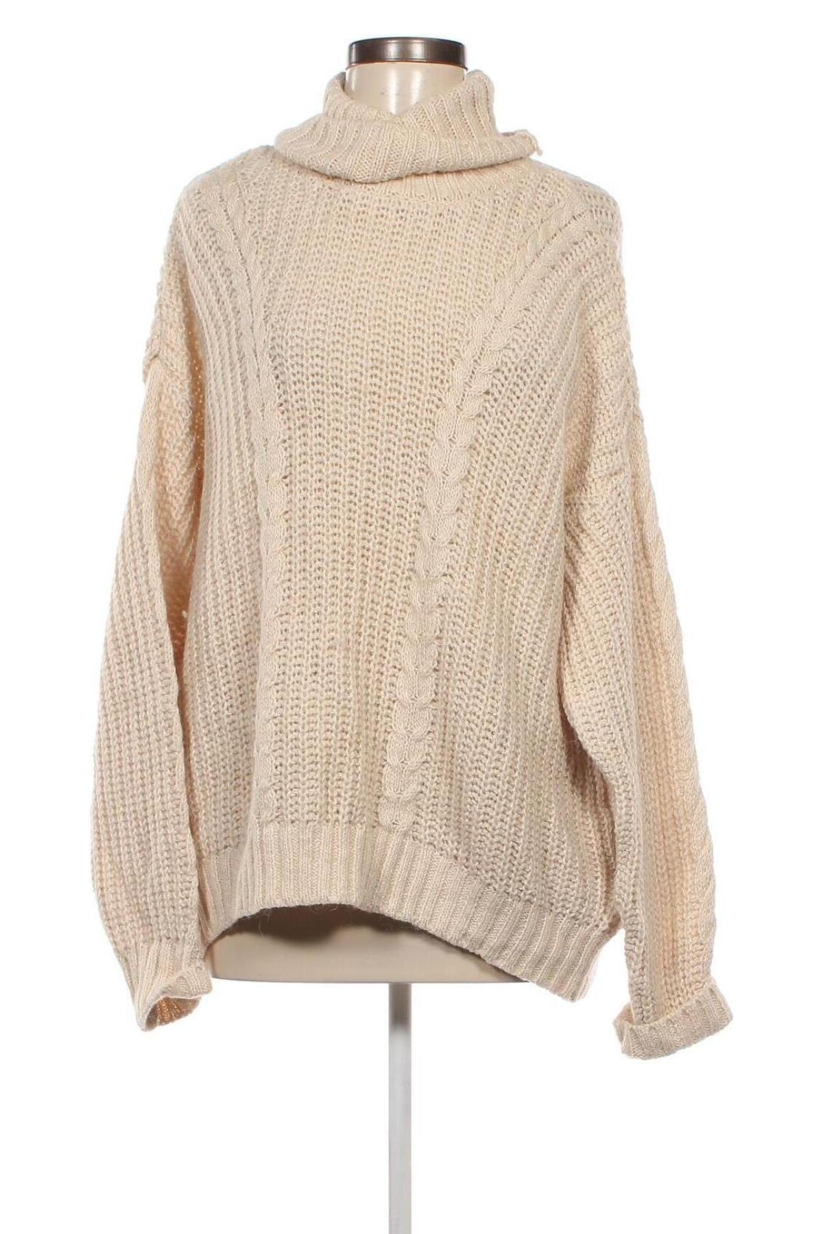 Damski sweter Aware by Vero Moda, Rozmiar XL, Kolor Beżowy, Cena 34,99 zł