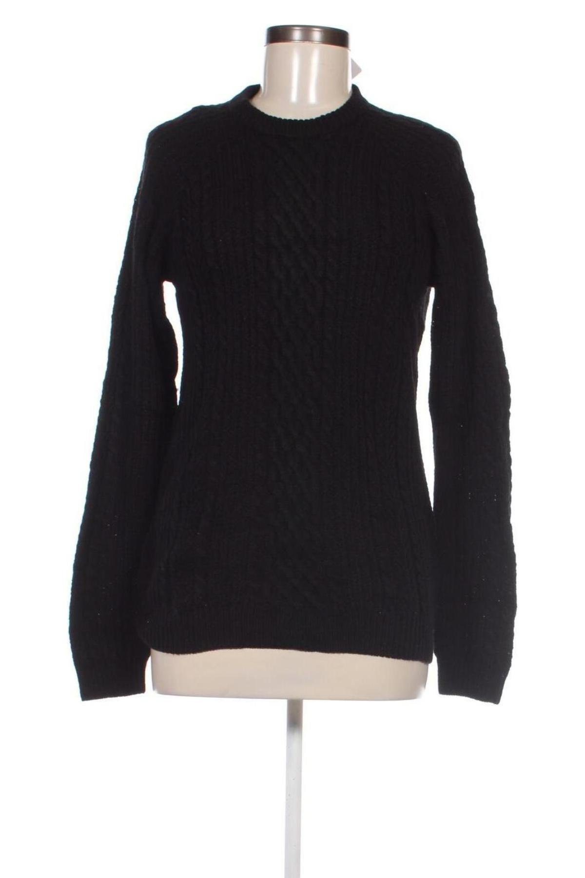 Damski sweter Bershka, Rozmiar M, Kolor Czarny, Cena 37,99 zł