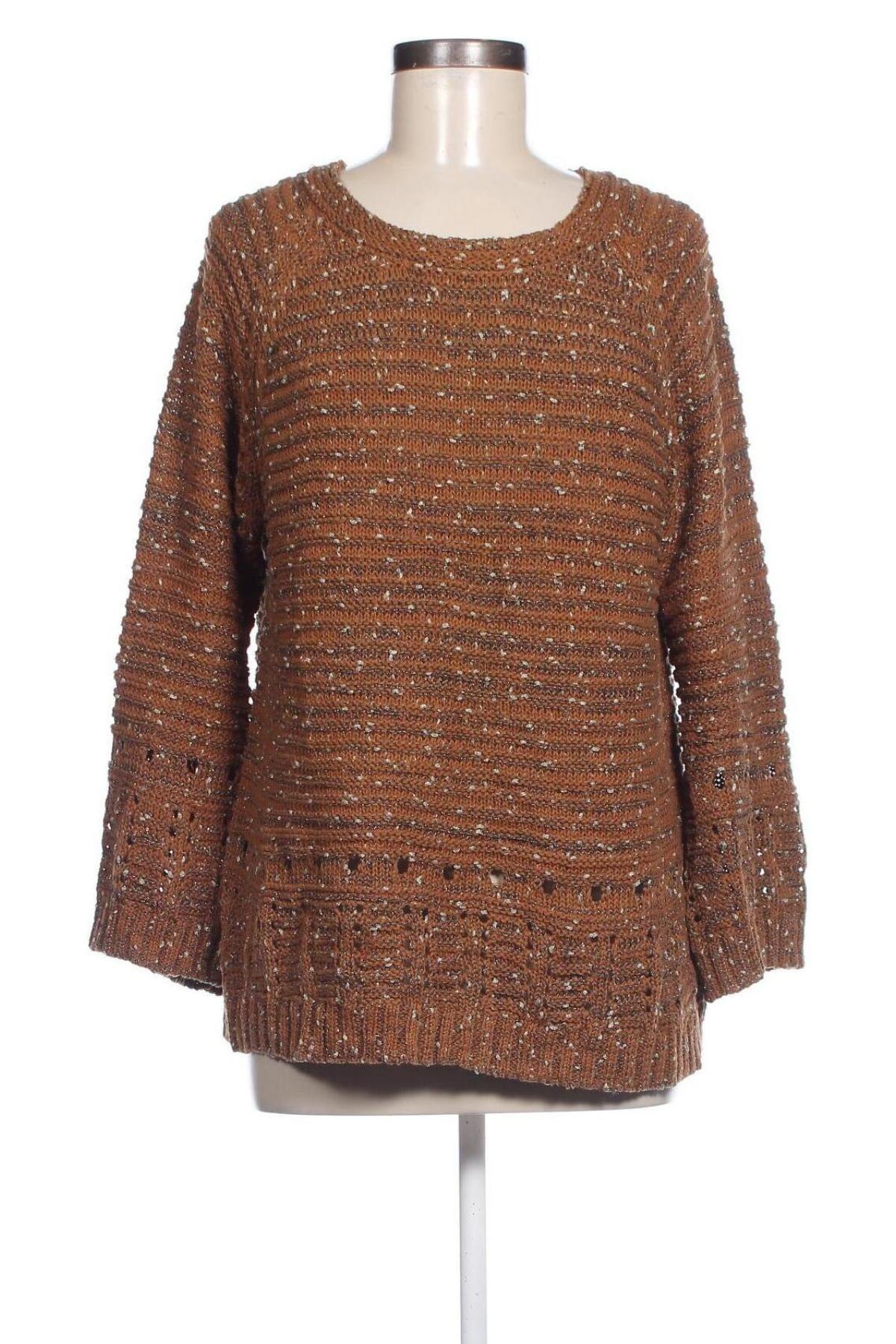 Damenpullover Cream, Größe L, Farbe Braun, Preis 14,99 €