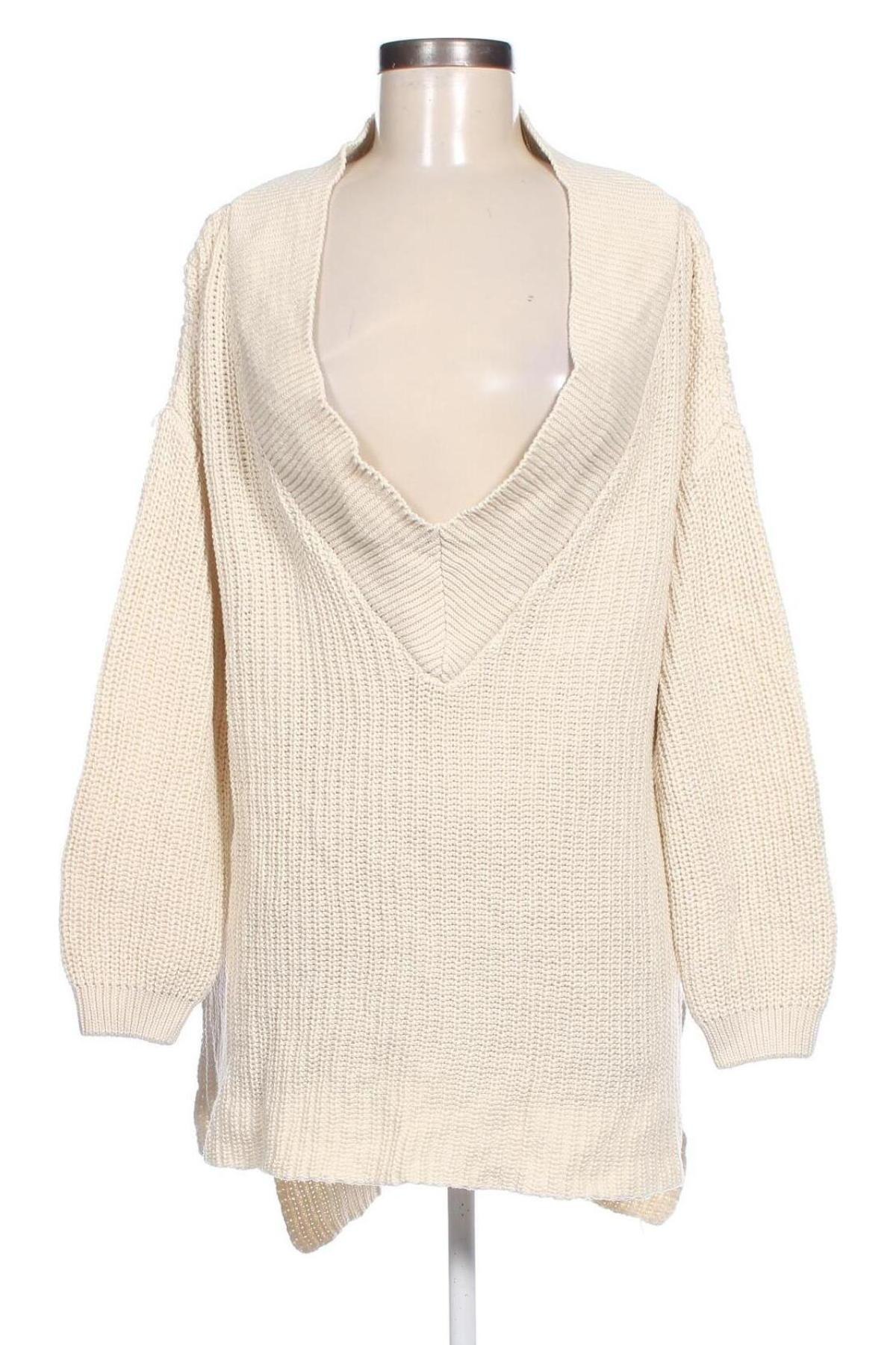 Damenpullover Cubus, Größe M, Farbe Beige, Preis 11,49 €