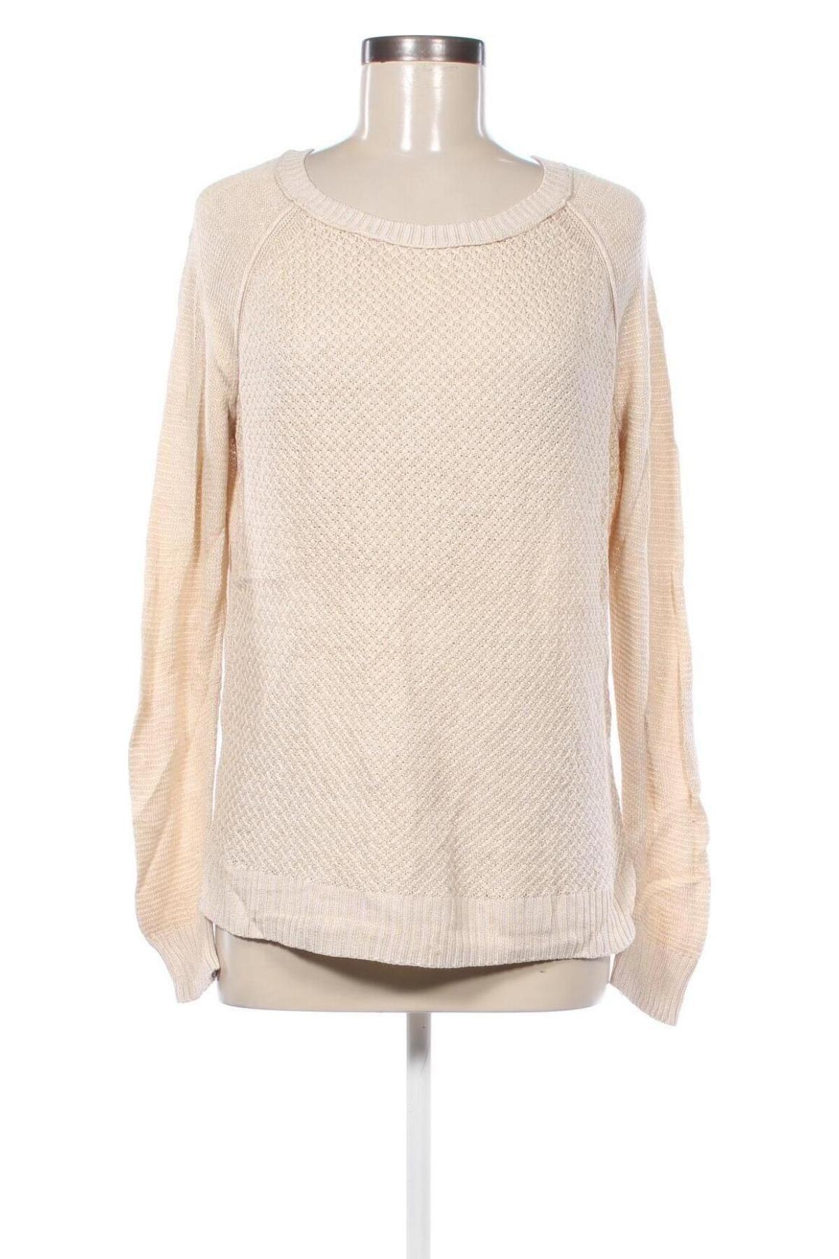 Damenpullover Faded Glory, Größe L, Farbe Beige, Preis 6,49 €