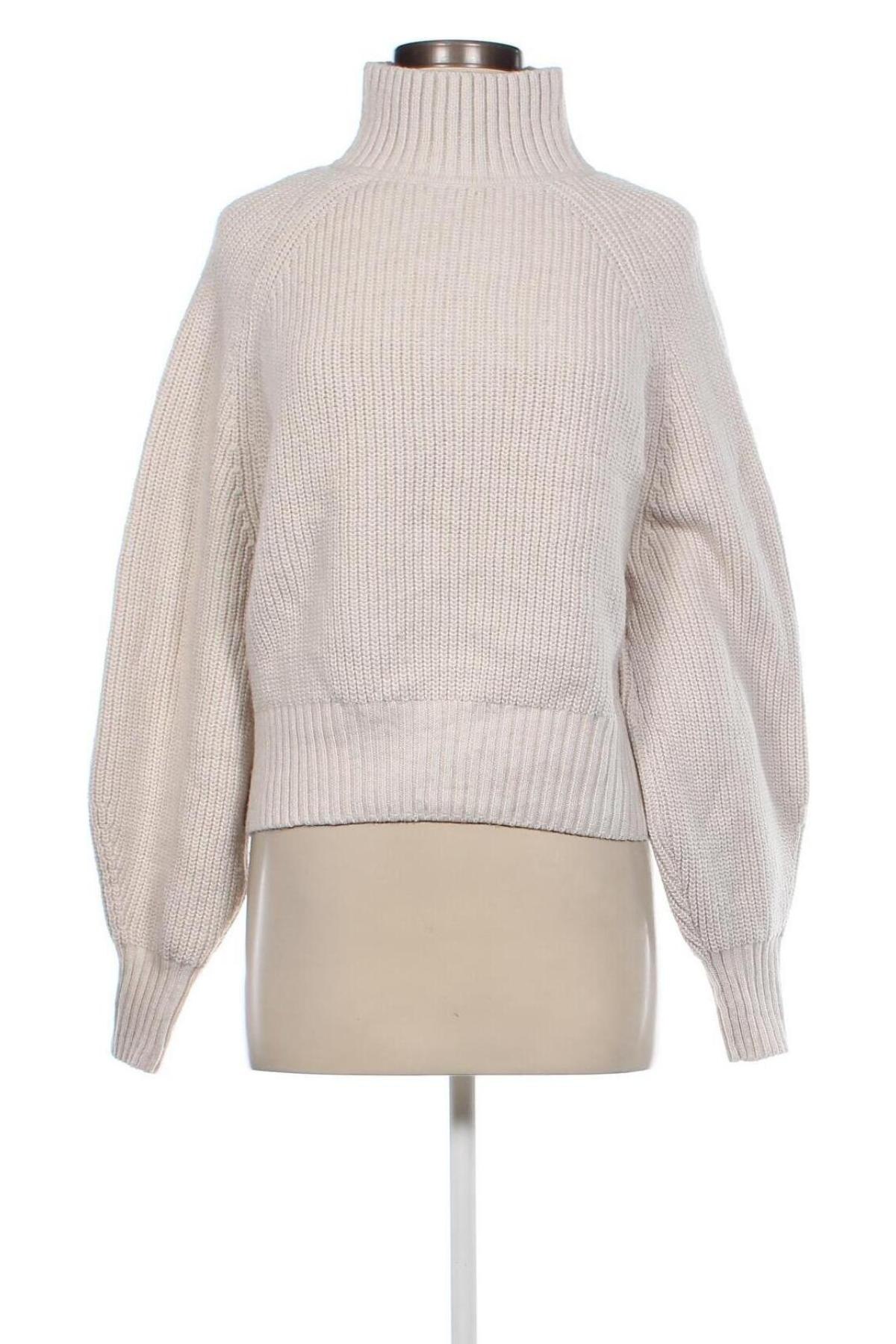 Damski sweter H&M, Rozmiar S, Kolor ecru, Cena 41,99 zł