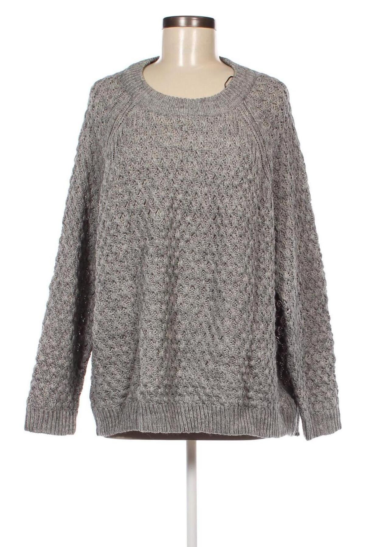 Damski sweter H&M, Rozmiar L, Kolor Szary, Cena 92,99 zł