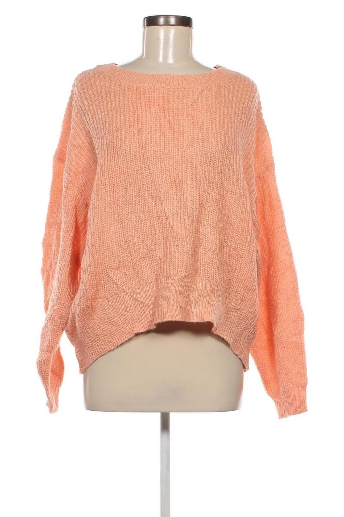 Damenpullover H&M, Größe L, Farbe Orange, Preis 7,99 €