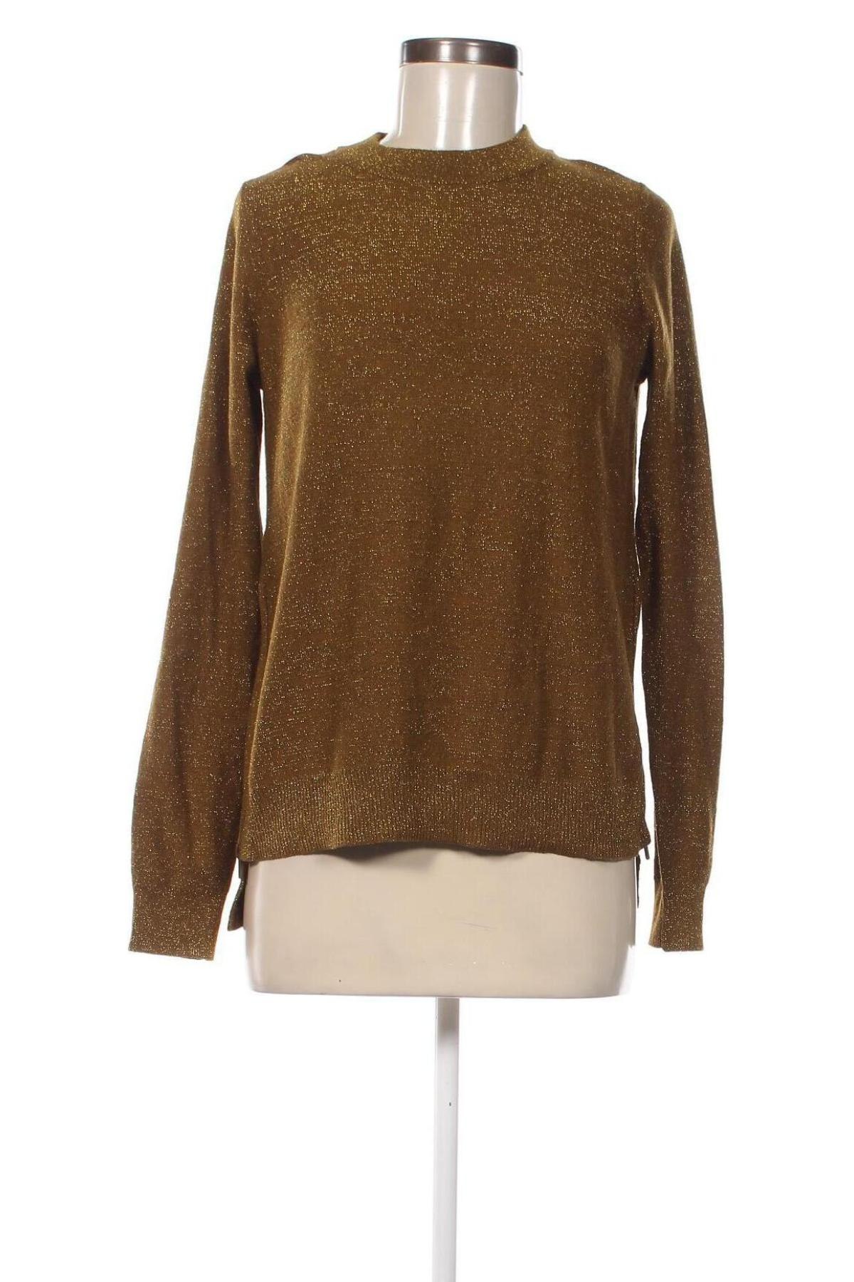 Damski sweter H&M Conscious Collection, Rozmiar S, Kolor Złocisty, Cena 92,99 zł