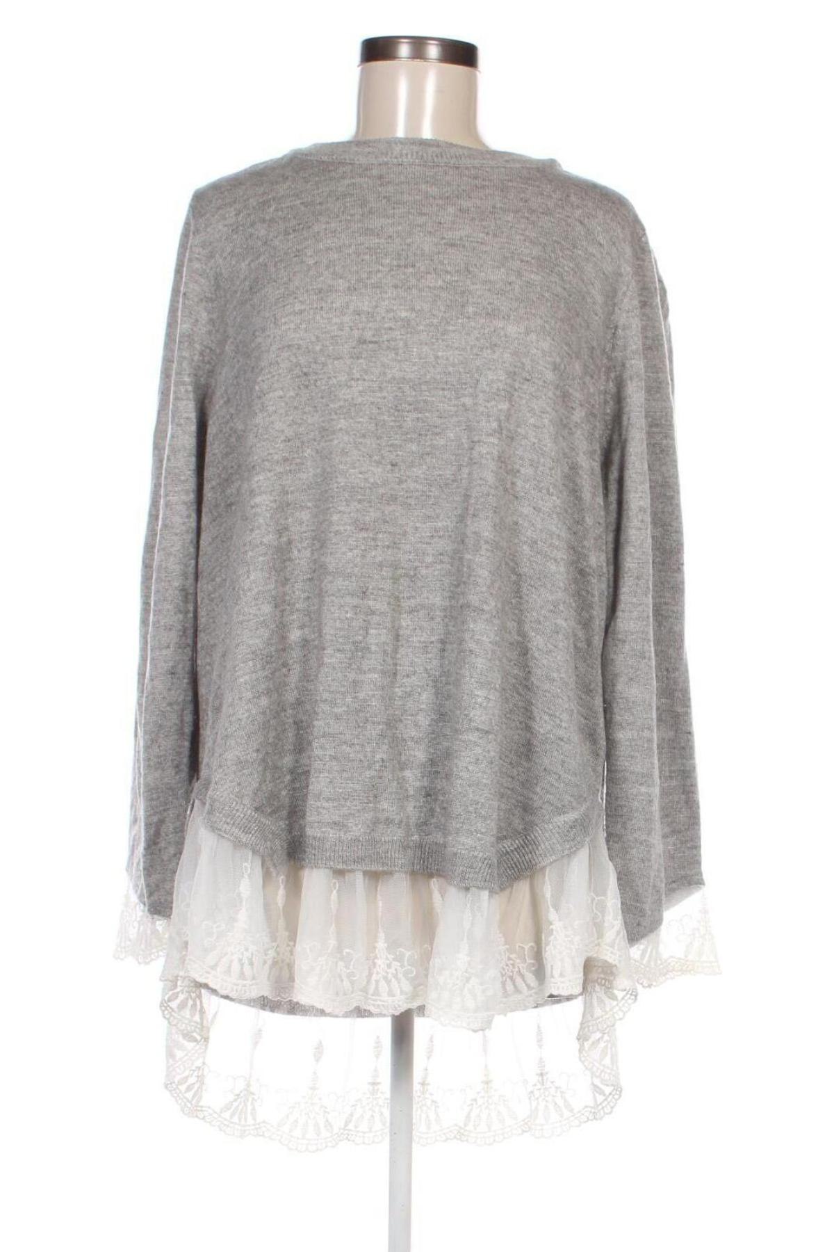 Damenpullover H&M Divided, Größe XL, Farbe Grau, Preis 9,49 €