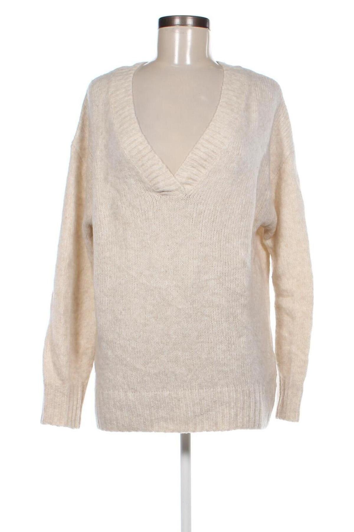 Damenpullover H&M L.O.G.G., Größe XS, Farbe Ecru, Preis 6,99 €