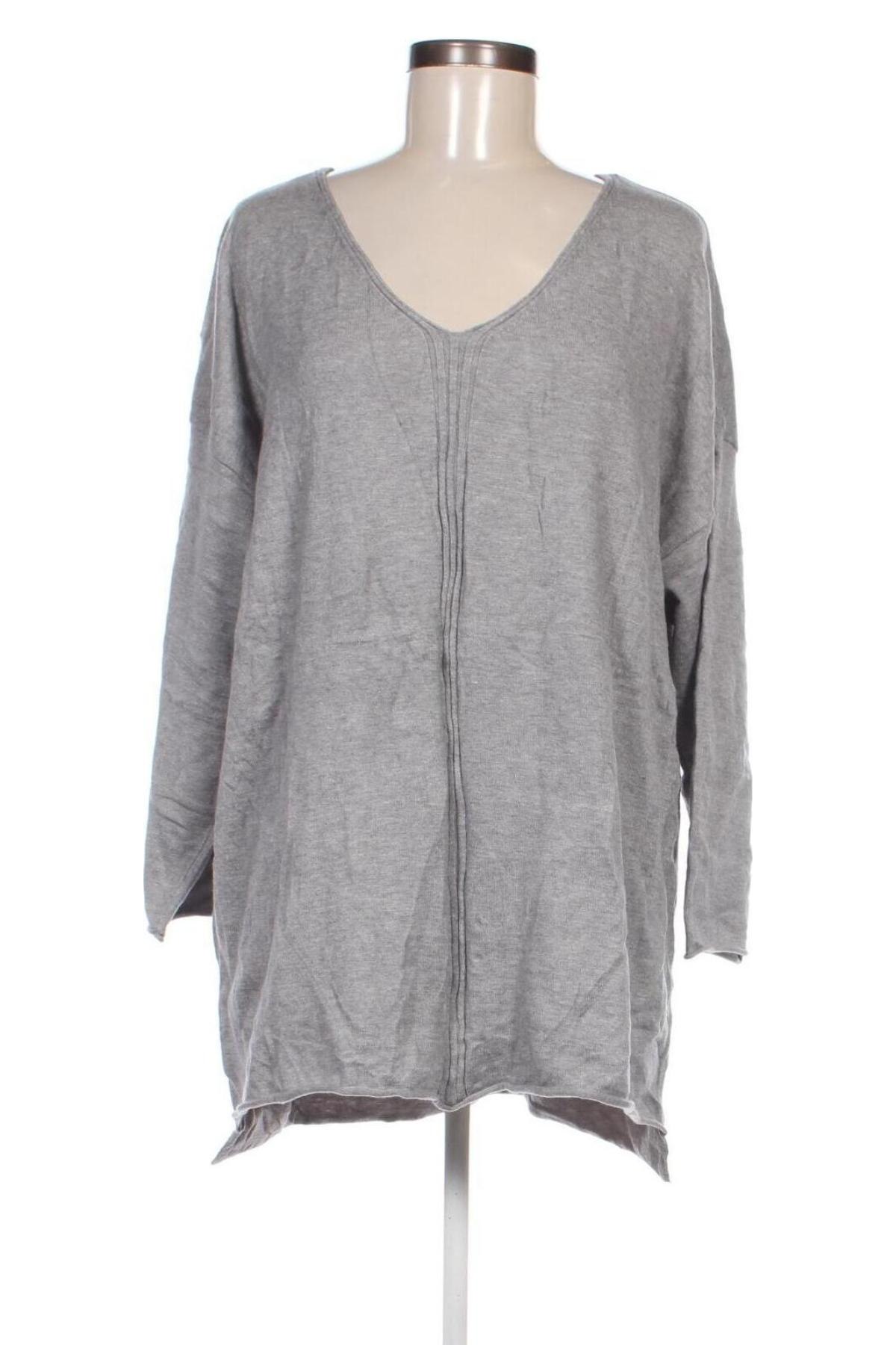 Damenpullover Joan Vass, Größe XXL, Farbe Grau, Preis € 43,49