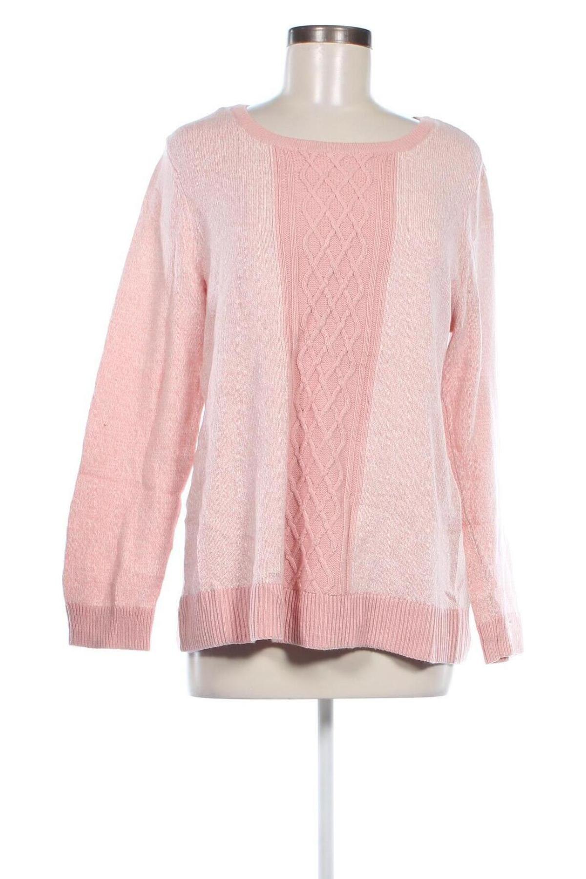 Damenpullover Karen Scott, Größe L, Farbe Rosa, Preis € 9,49