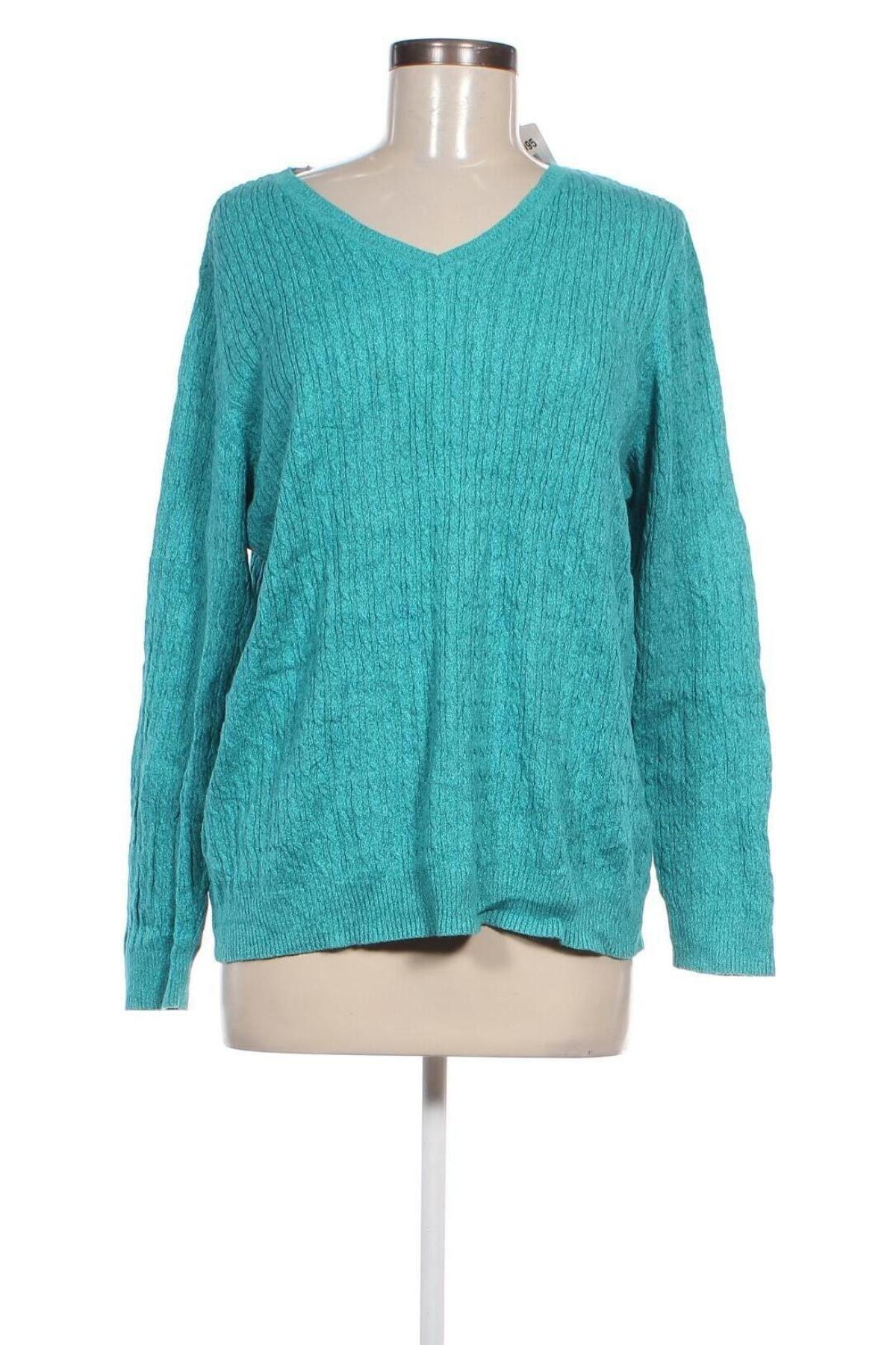 Damenpullover Karen Scott, Größe XL, Farbe Grün, Preis € 10,49