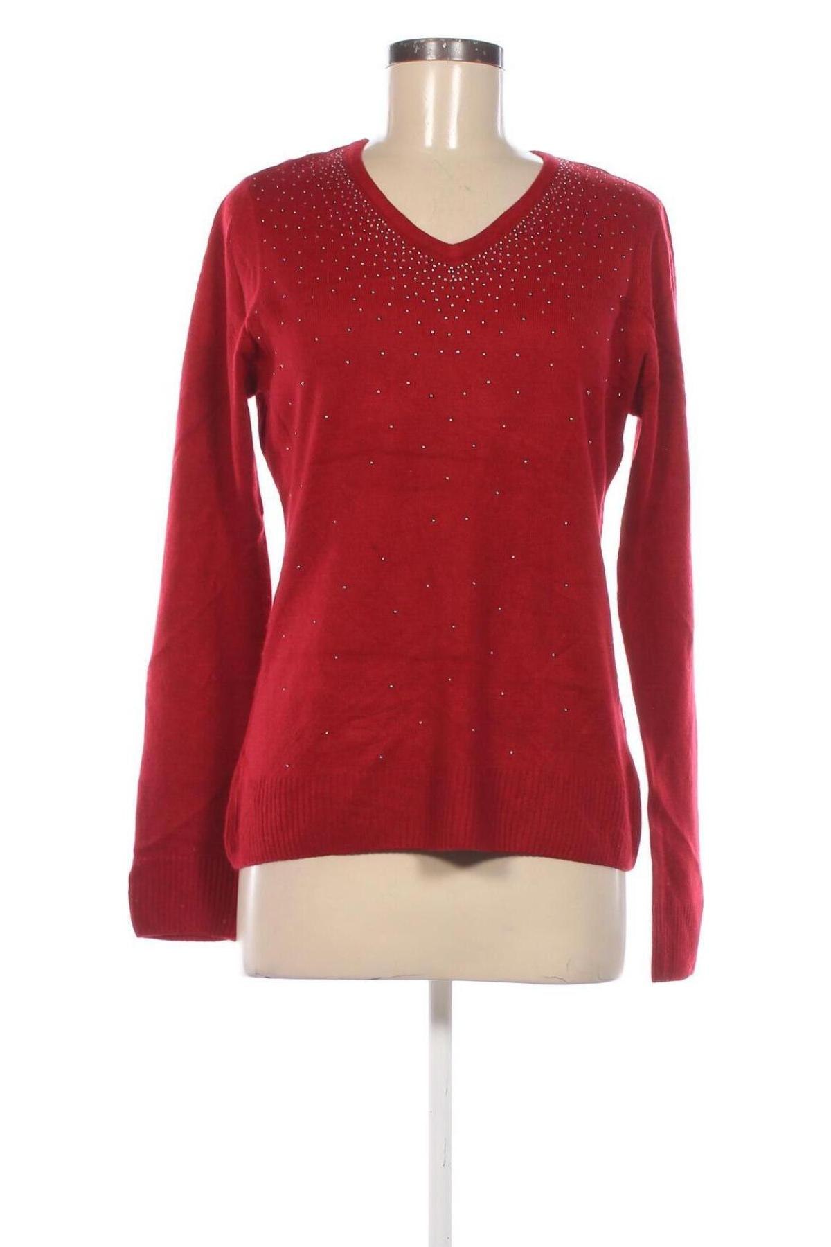 Damenpullover Karen Scott, Größe M, Farbe Rot, Preis 6,99 €