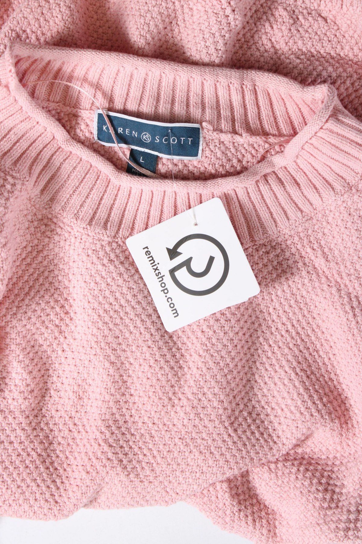 Damenpullover Karen Scott, Größe L, Farbe Rosa, Preis € 8,49