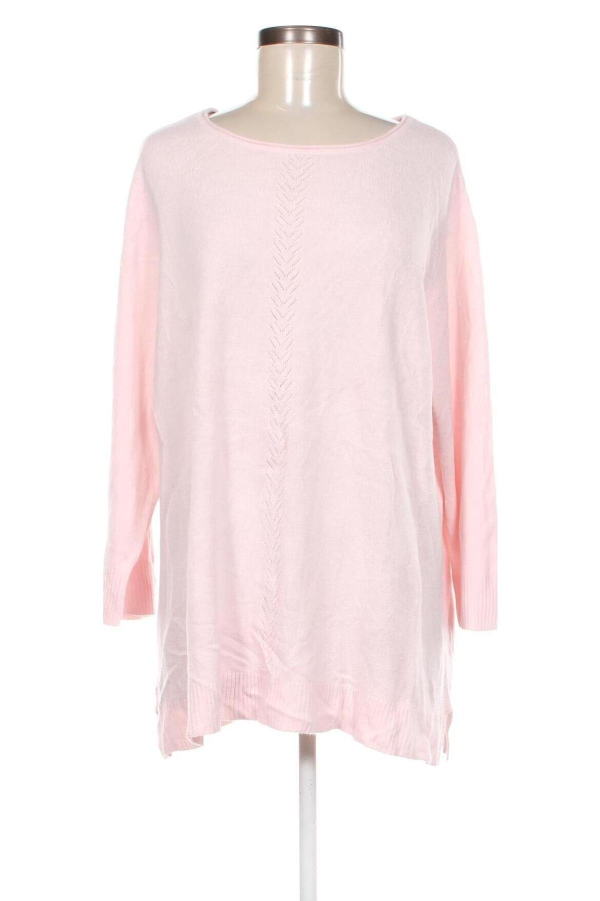 Damenpullover Karen Scott, Größe 3XL, Farbe Rosa, Preis 20,49 €