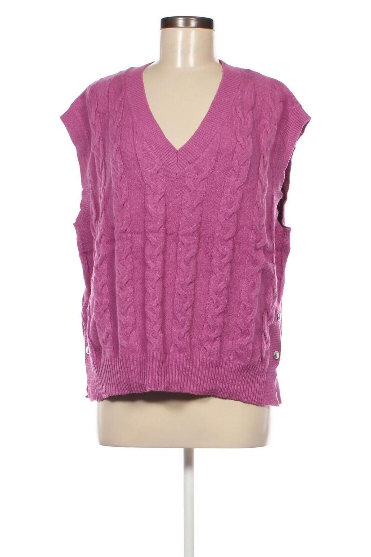 Damenpullover Laura Torelli, Größe M, Farbe Lila, Preis 5,99 €