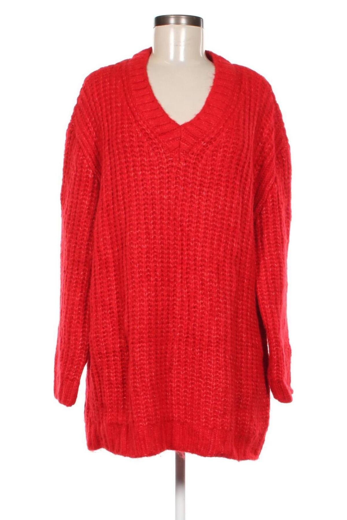 Damenpullover Mango, Größe L, Farbe Rot, Preis € 8,99