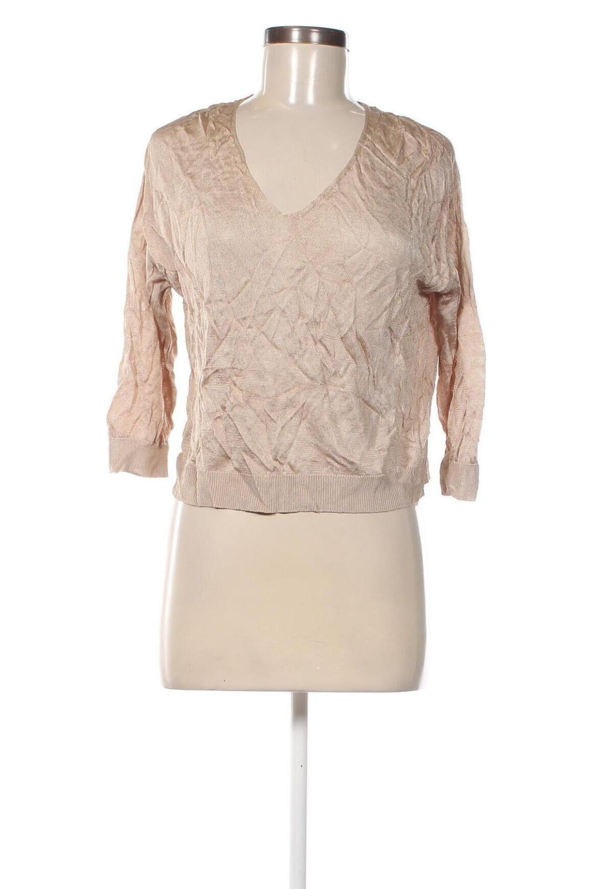 Damenpullover Mango, Größe M, Farbe Beige, Preis 18,99 €