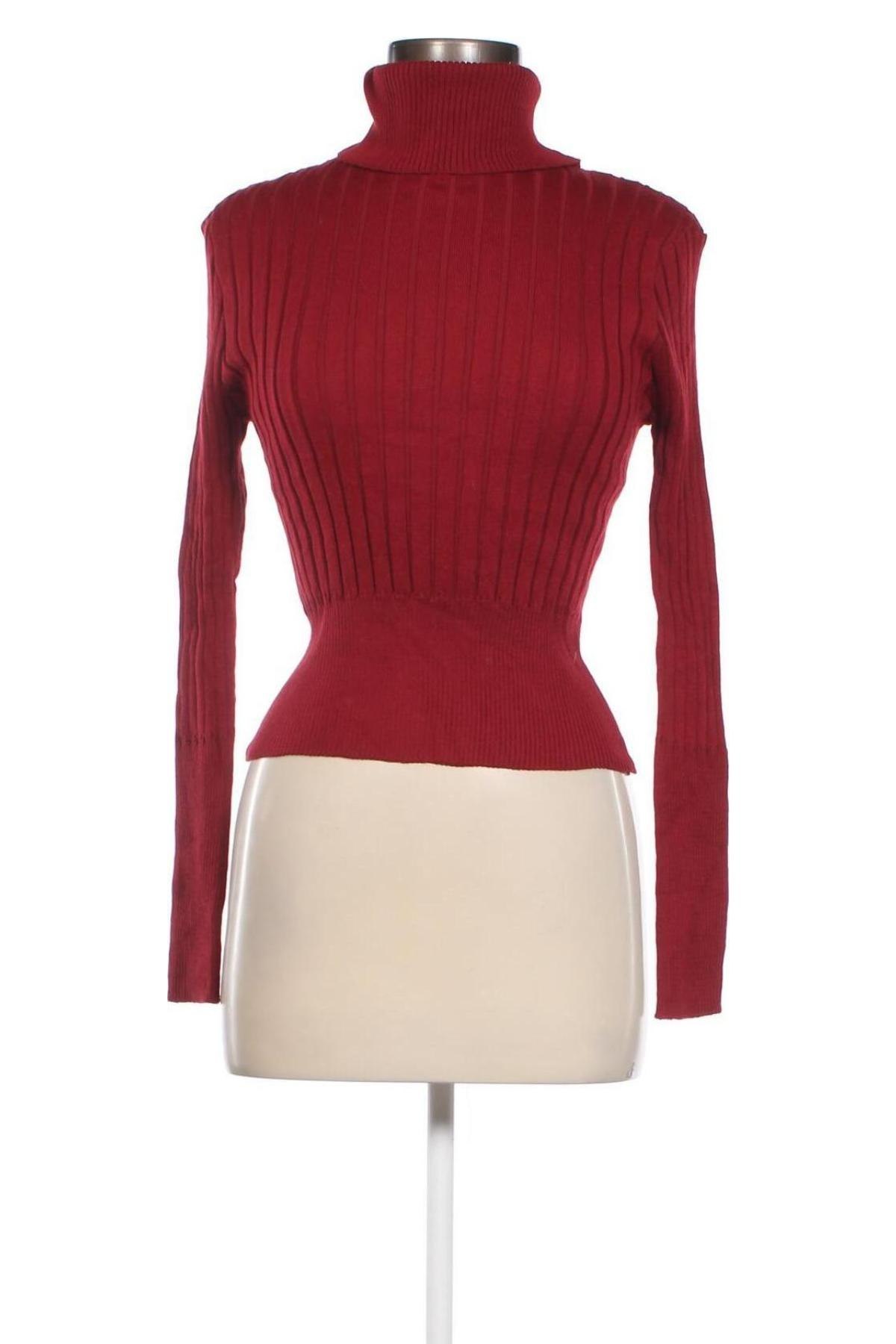 Damenpullover New Look, Größe L, Farbe Rot, Preis 5,49 €