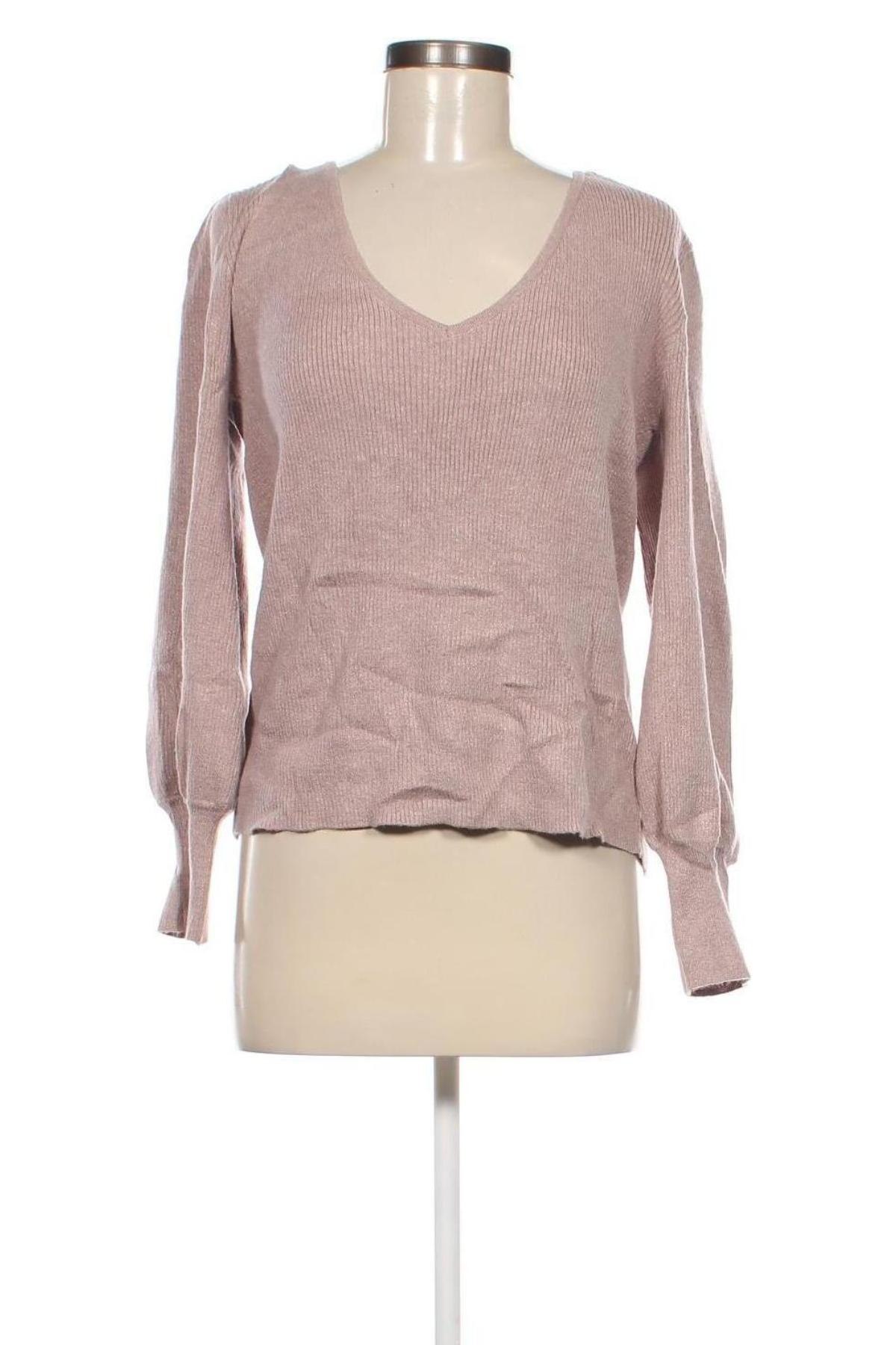 Damski sweter Pink Lily, Rozmiar L, Kolor Brązowy, Cena 37,99 zł