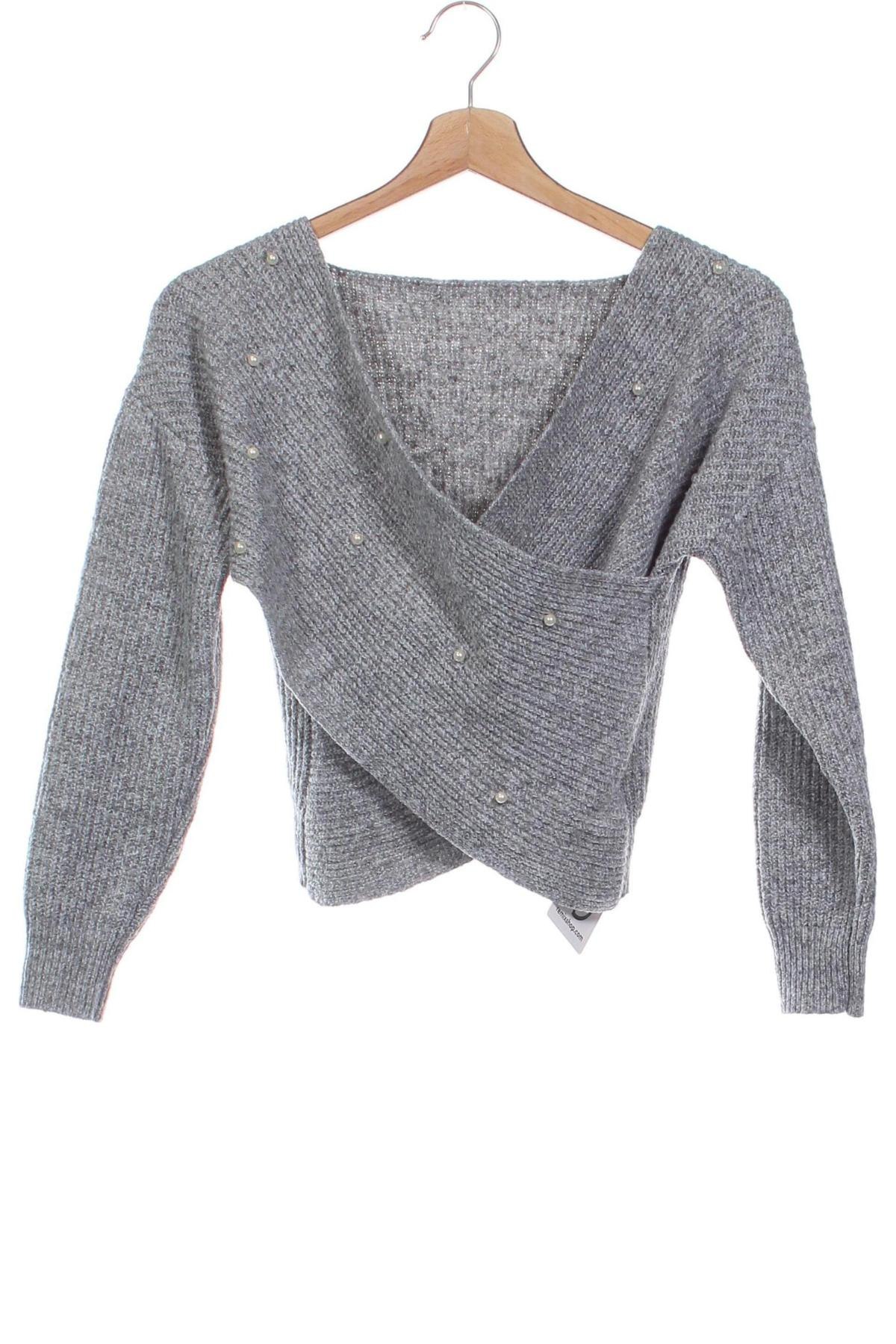 Damenpullover SHEIN, Größe XS, Farbe Grau, Preis 12,44 €