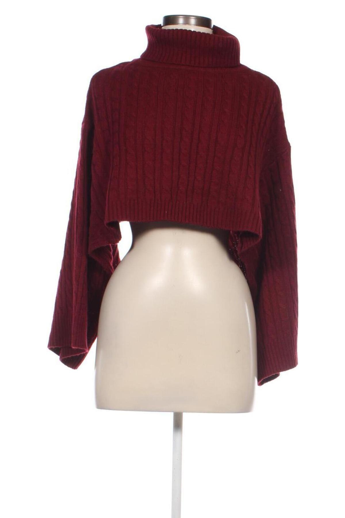 Damski sweter SHEIN, Rozmiar M, Kolor Czerwony, Cena 41,99 zł