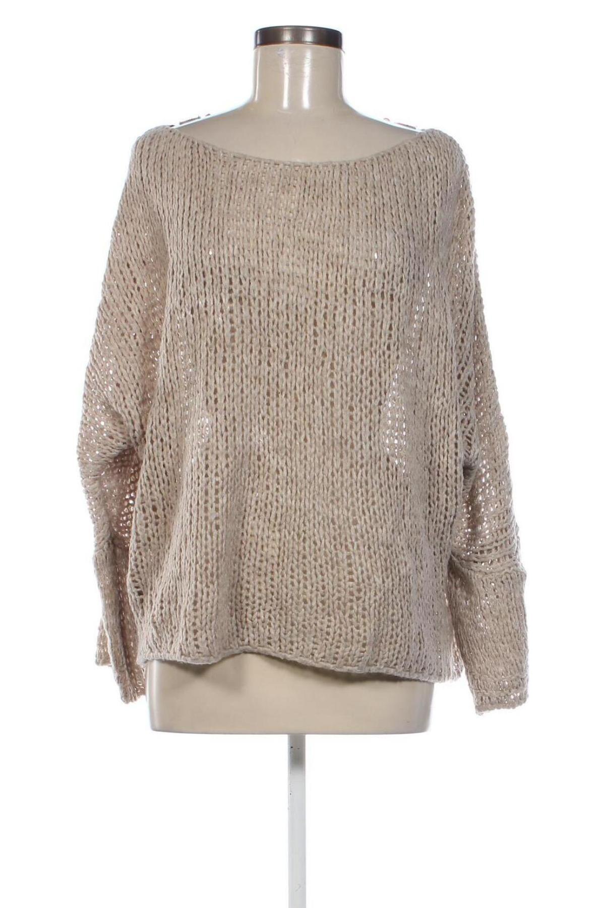 Damski sweter Sassy Classy, Rozmiar M, Kolor Beżowy, Cena 27,99 zł