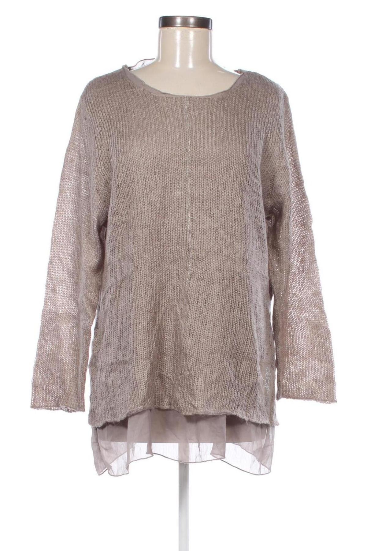 Damenpullover Zizzi, Größe M, Farbe Braun, Preis € 17,49