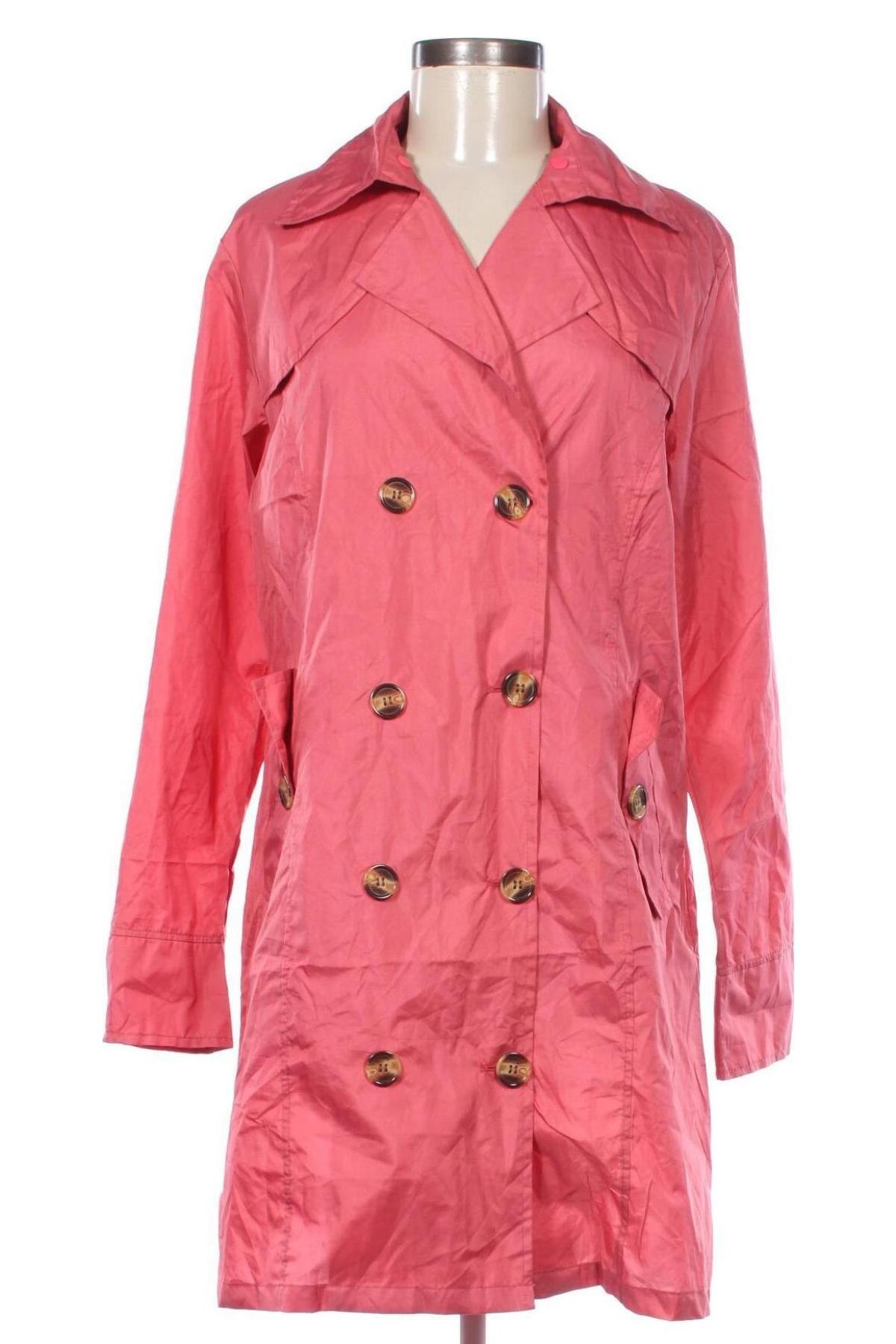 Damen Trench Coat, Größe M, Farbe Rosa, Preis € 6,99