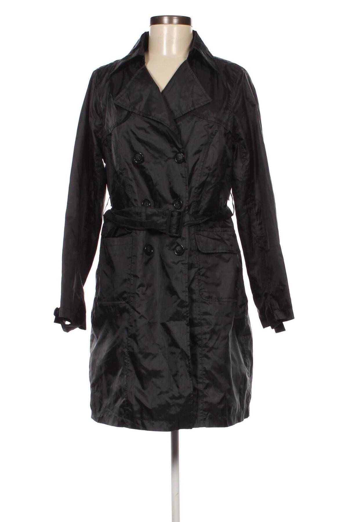 Trench de femei Esmara, Mărime S, Culoare Negru, Preț 121,99 Lei