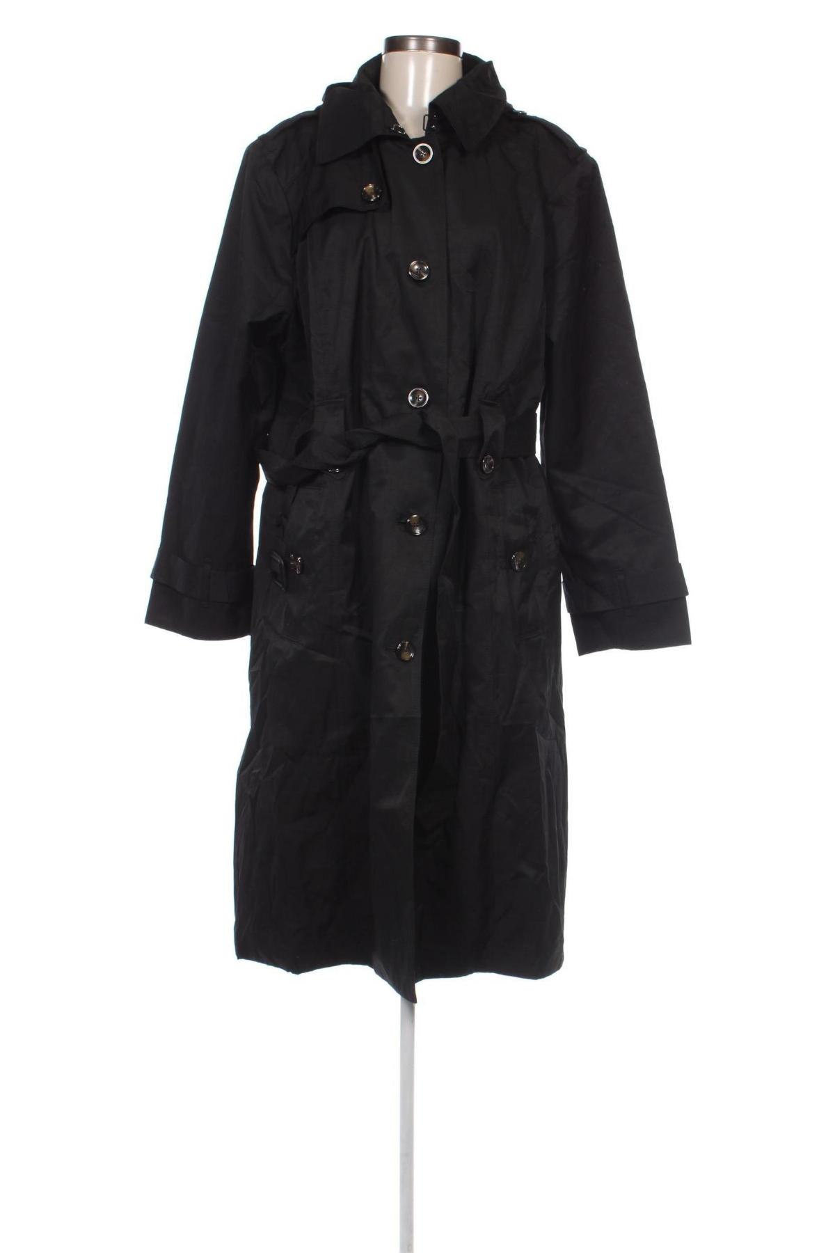 Trench de femei London Fog, Mărime XXL, Culoare Negru, Preț 315,99 Lei