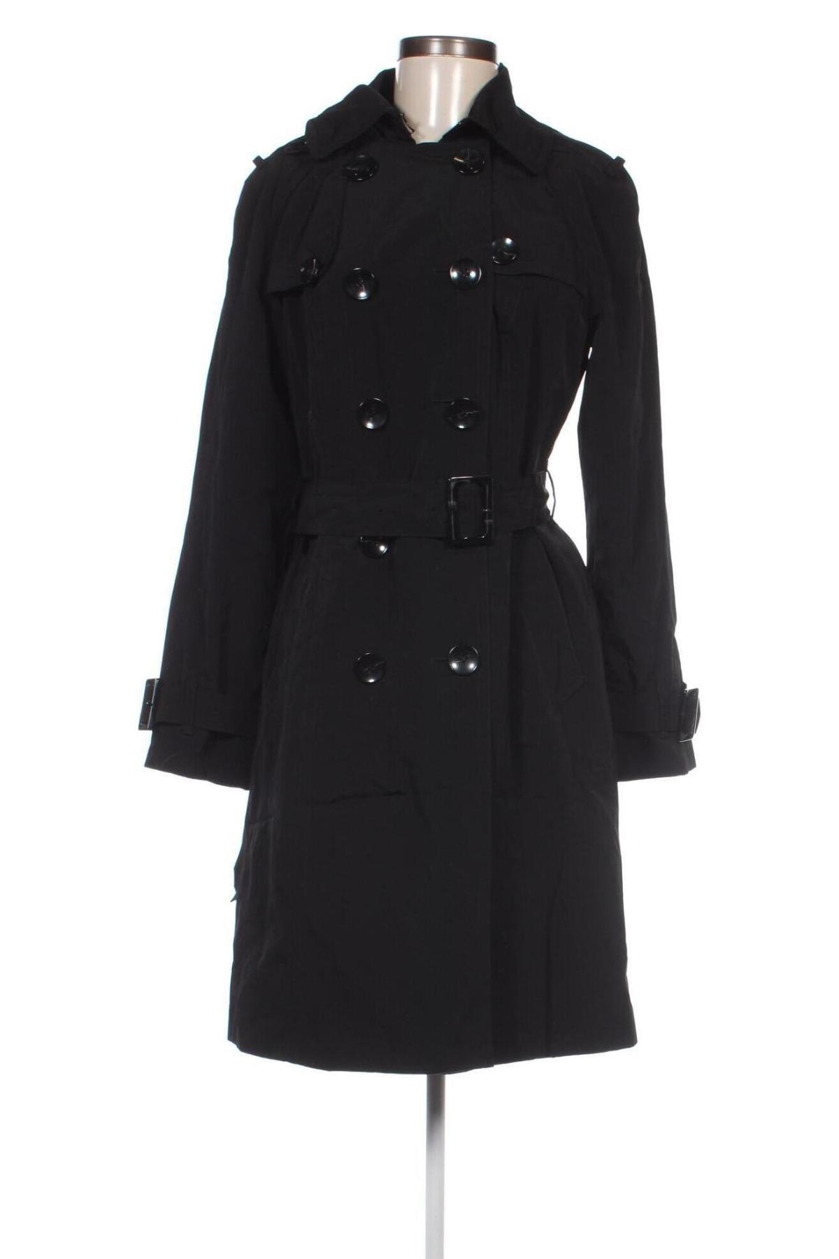 Damen Trench Coat London Fog, Größe S, Farbe Schwarz, Preis € 30,49