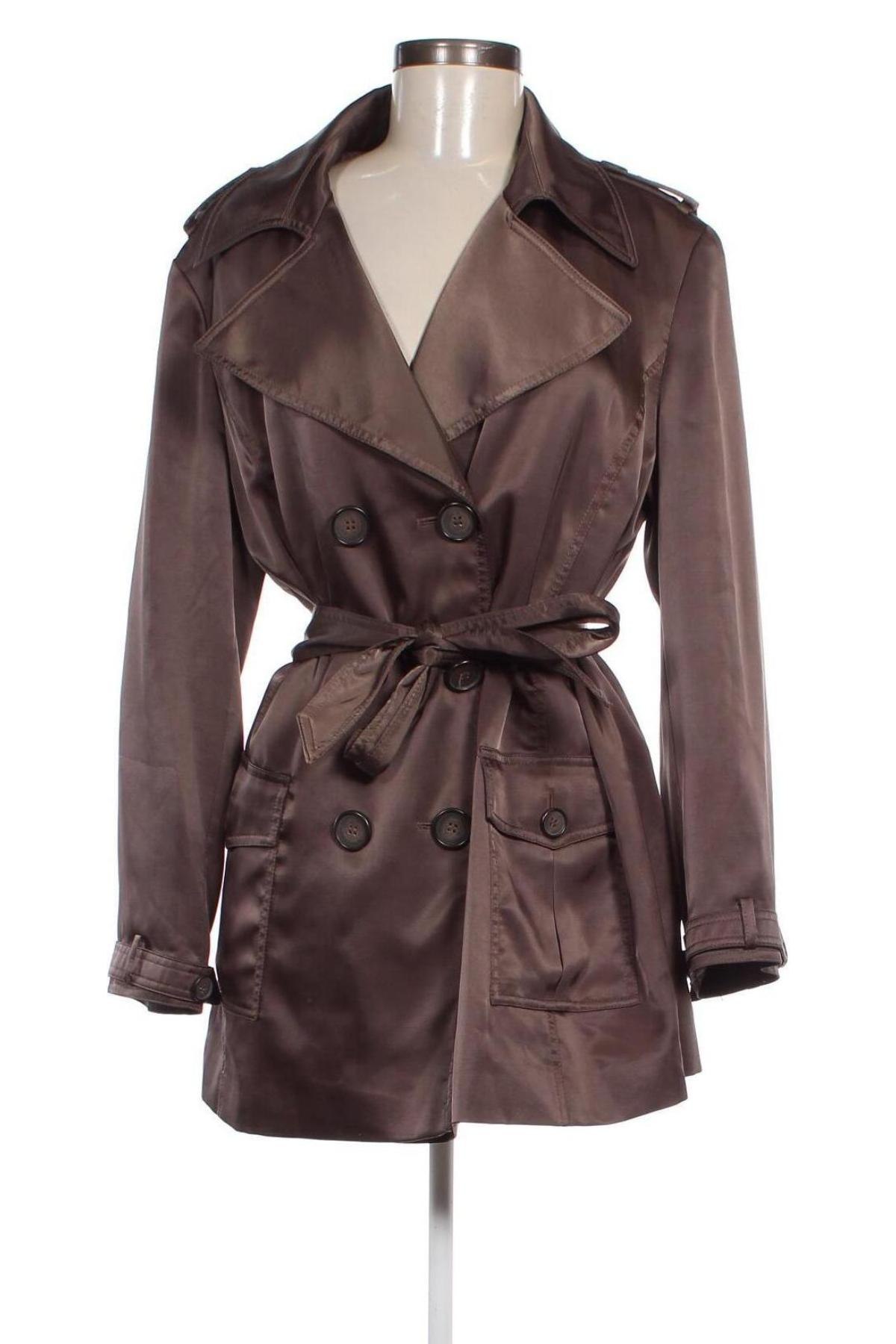 Damen Trench Coat Madeleine, Größe L, Farbe Braun, Preis € 57,99