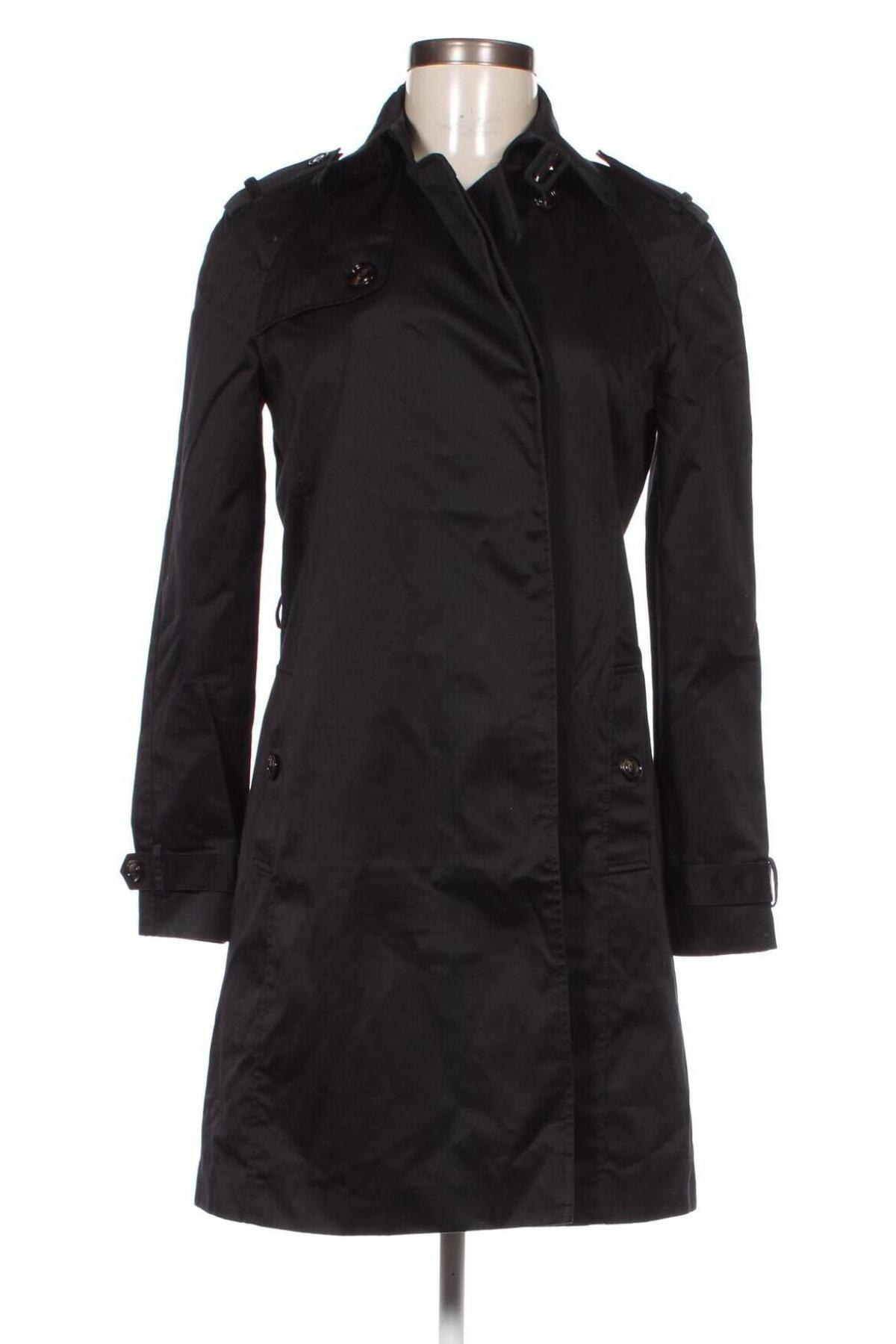 Damen Trench Coat Massimo Dutti, Größe S, Farbe Schwarz, Preis € 93,46