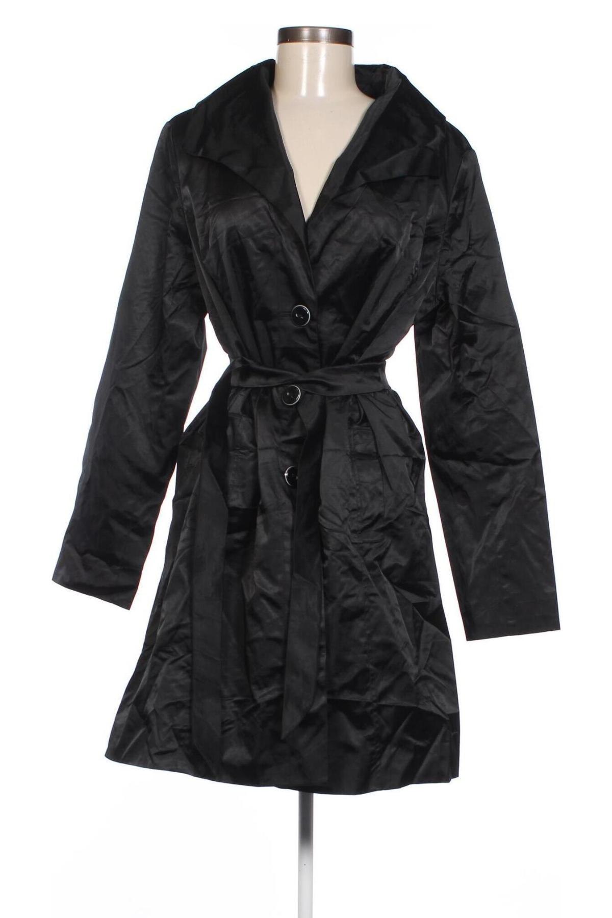 Damen Trench Coat Mossimo, Größe XL, Farbe Schwarz, Preis € 11,49