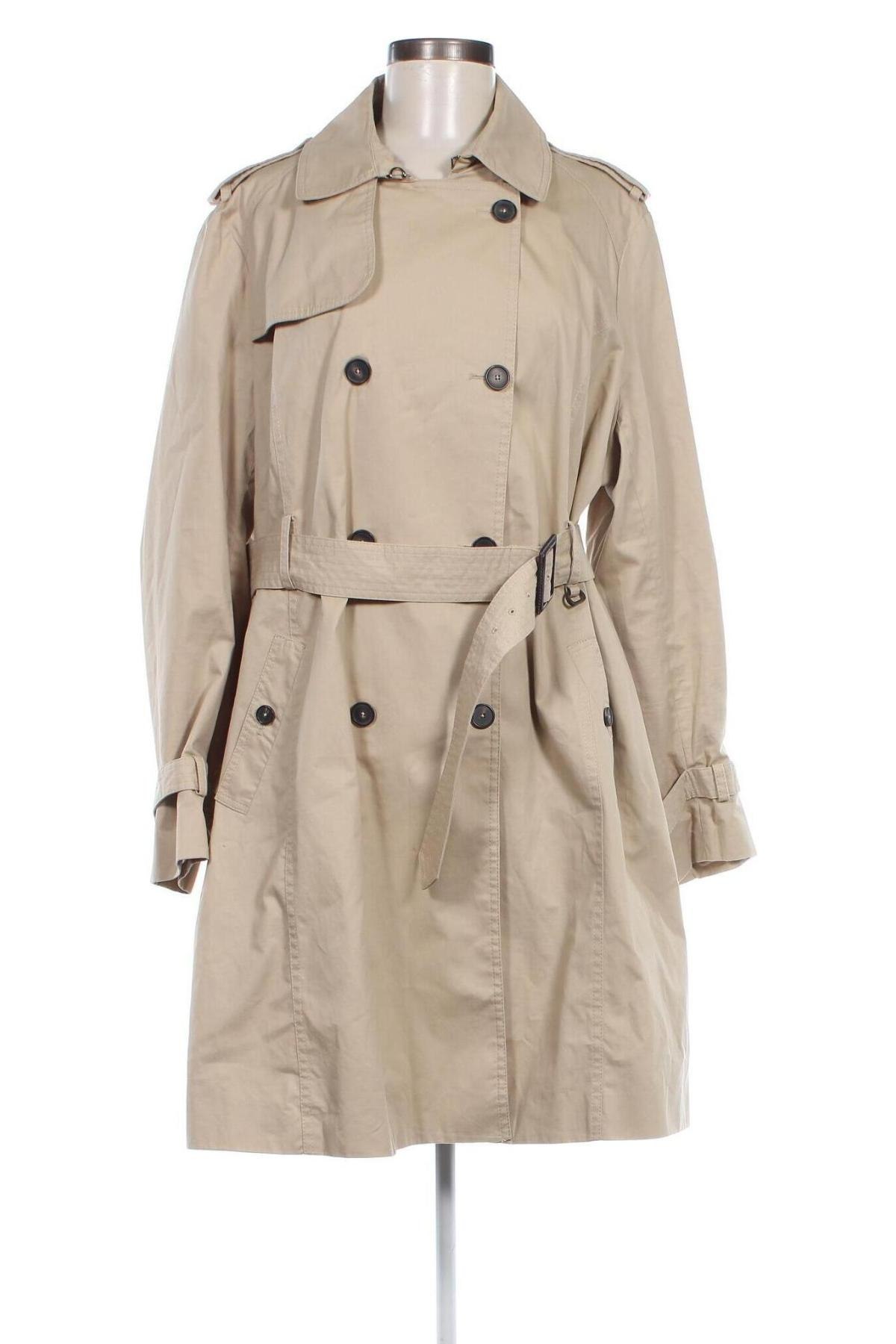 Damen Trenchcoat Violeta by Mango, Größe XXL, Farbe Beige, Preis 61,01 €